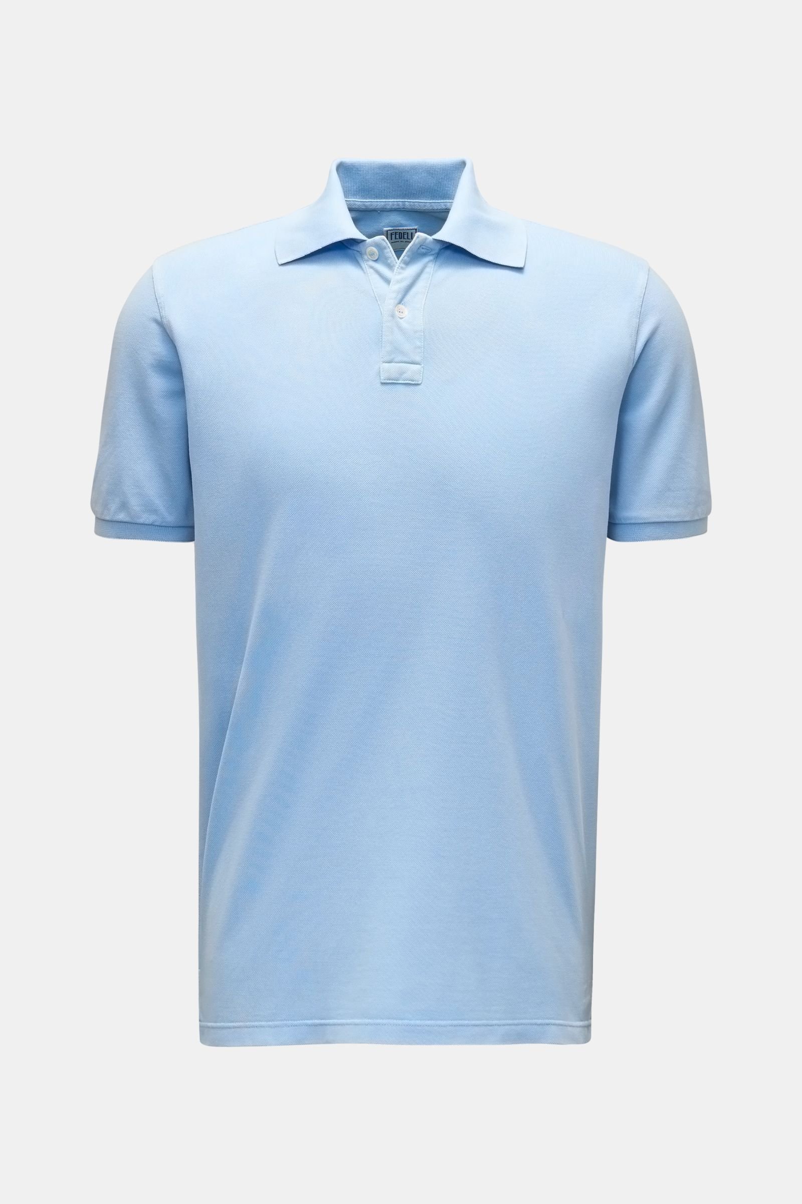Polo shirt 'West' light blue
