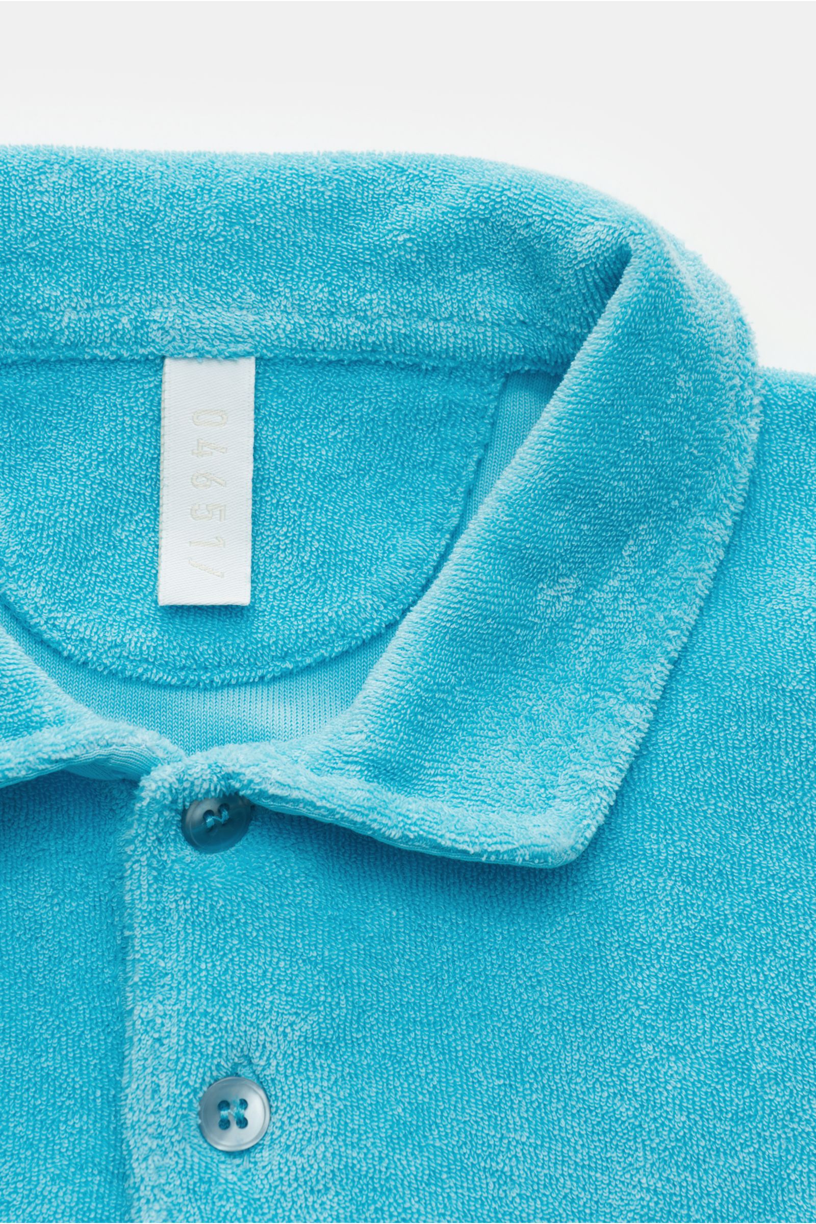 04651/ A trip in a bag Kinder Frottee-Poloshirt 'Kids Terry Polo' türkis