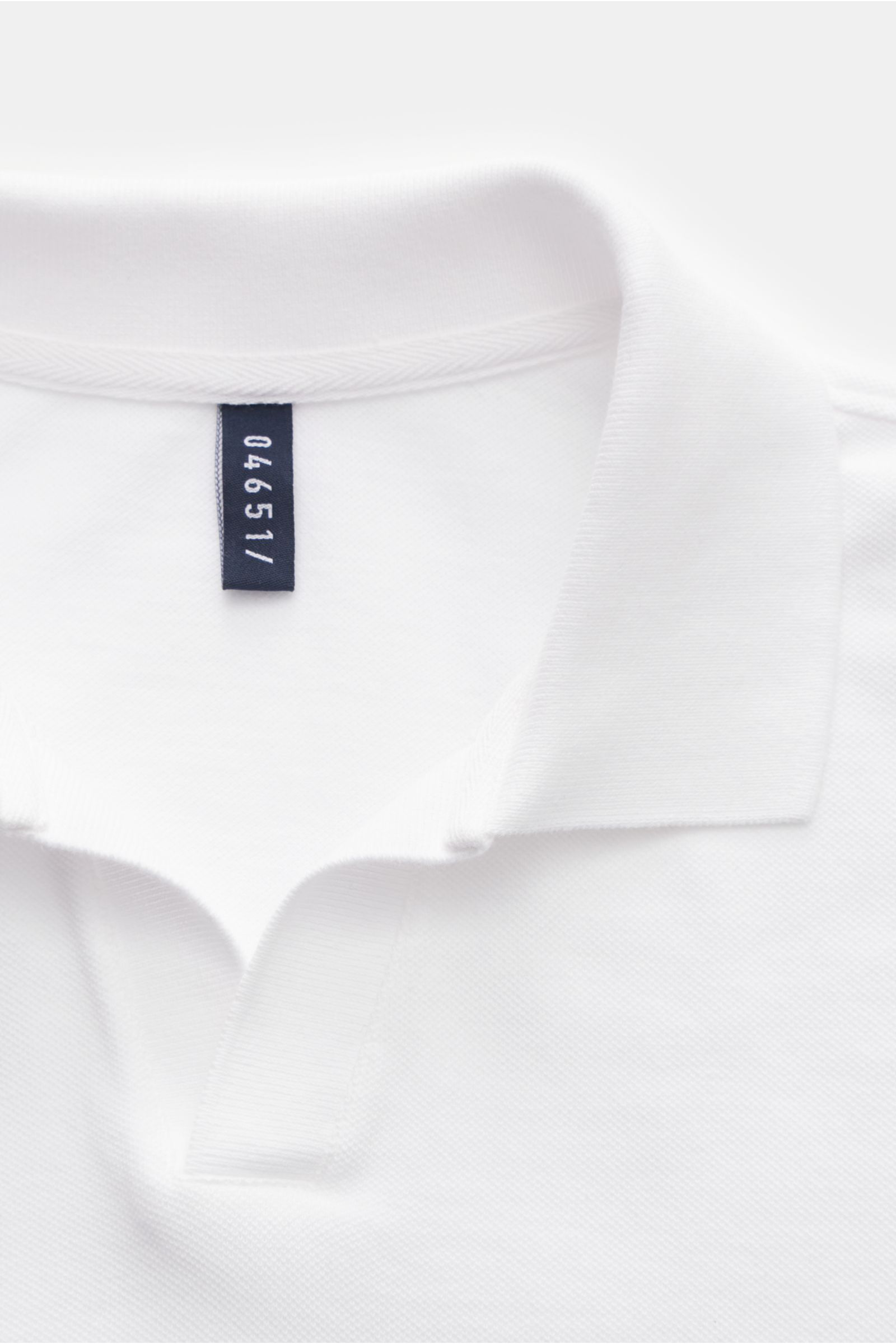 04651/ A trip in a bag Poloshirt 'Johnny' weiß