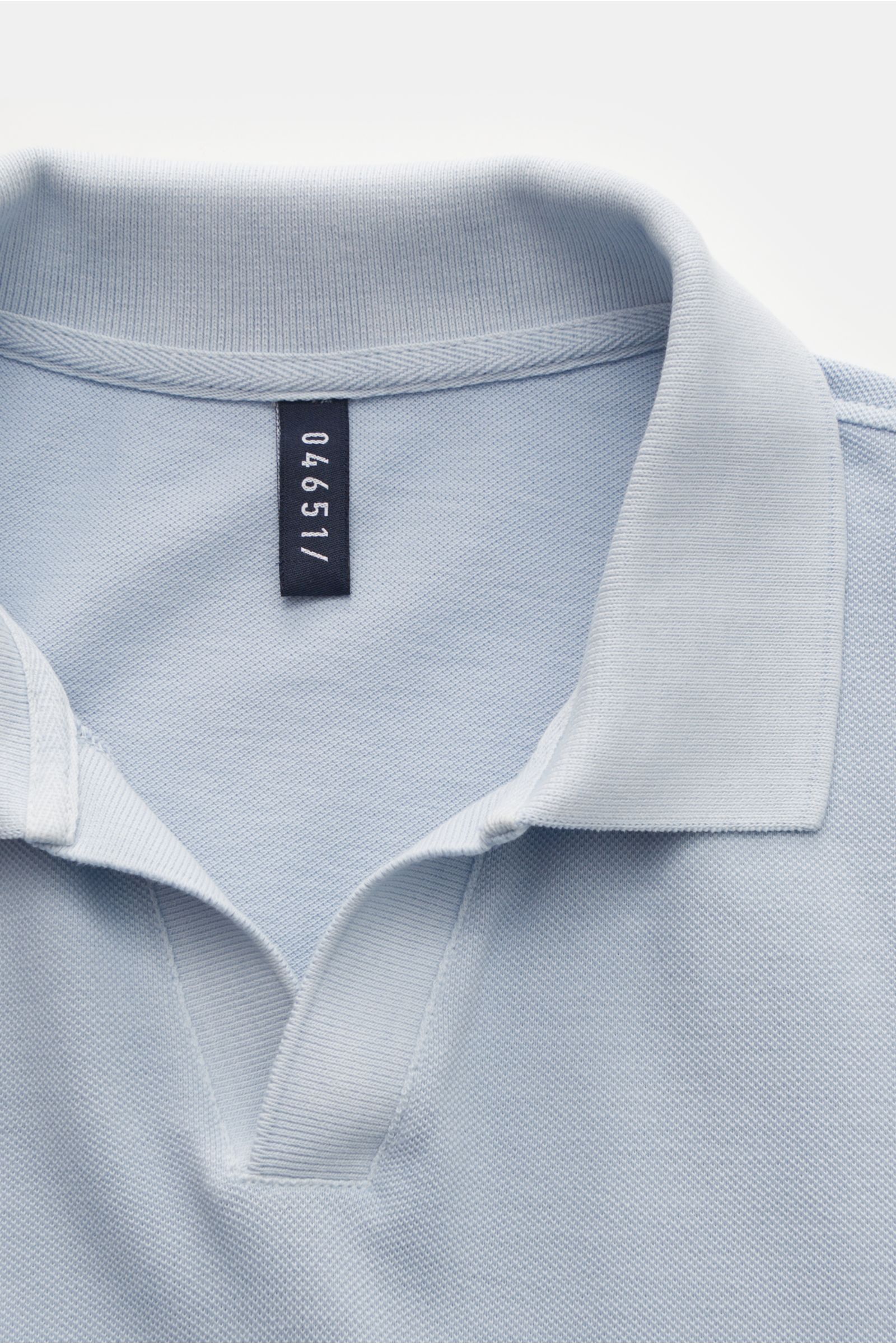 04651/ A trip in a bag Poloshirt 'Johnny' hellblau