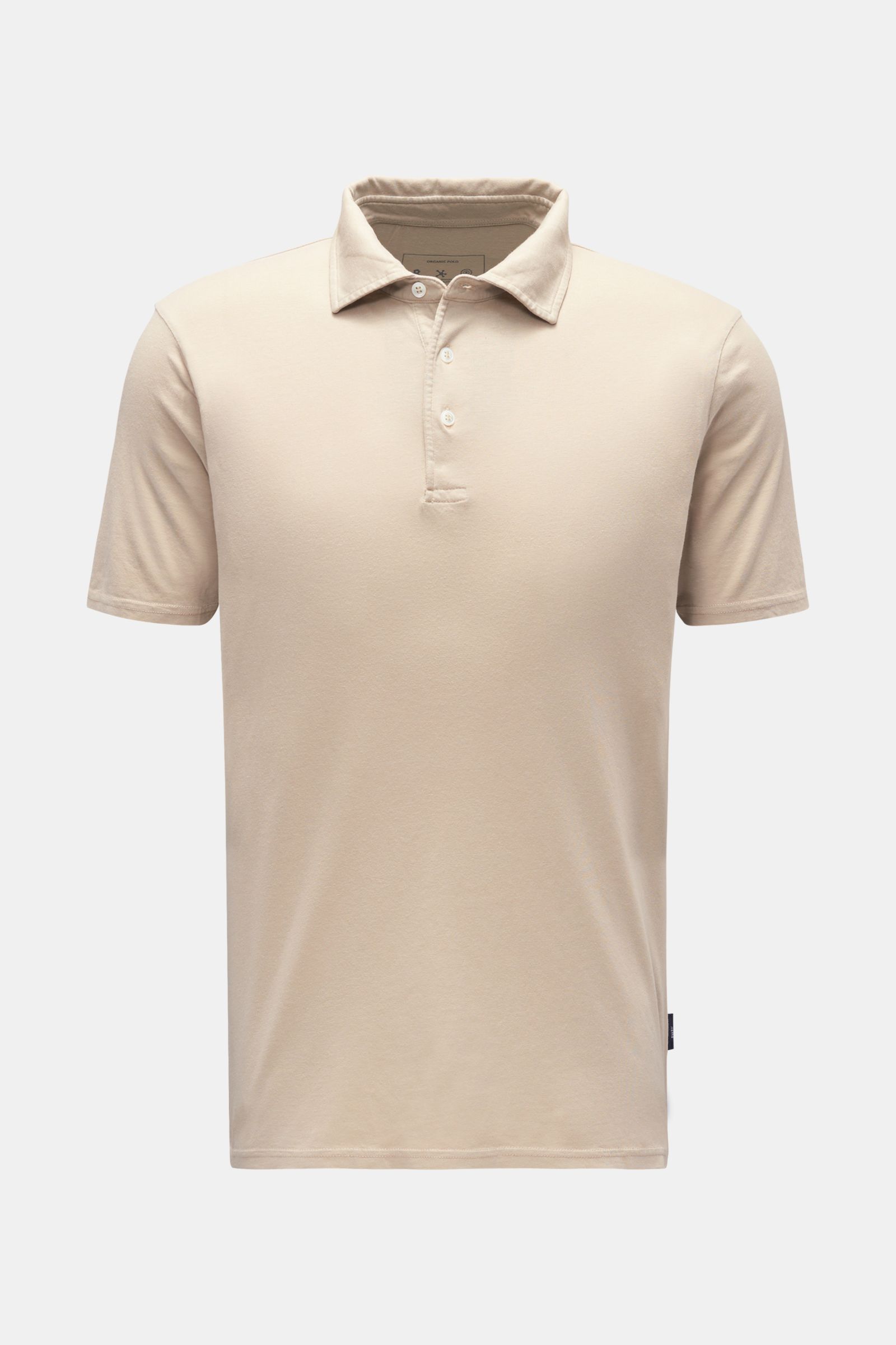 04651/ A trip in a bag Jersey-Poloshirt 'Organic Polo' beige