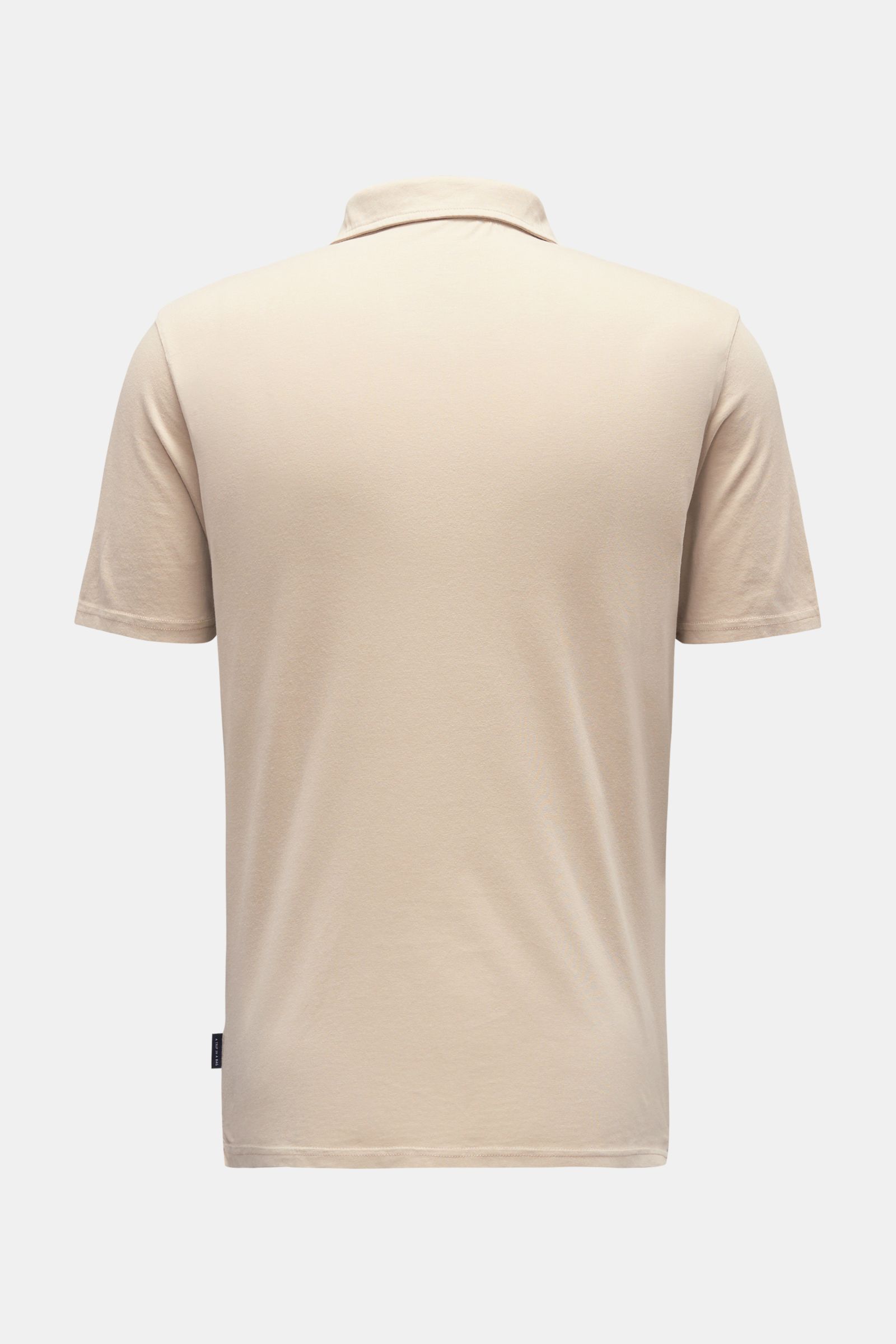 04651/ A trip in a bag Jersey-Poloshirt 'Organic Polo' beige
