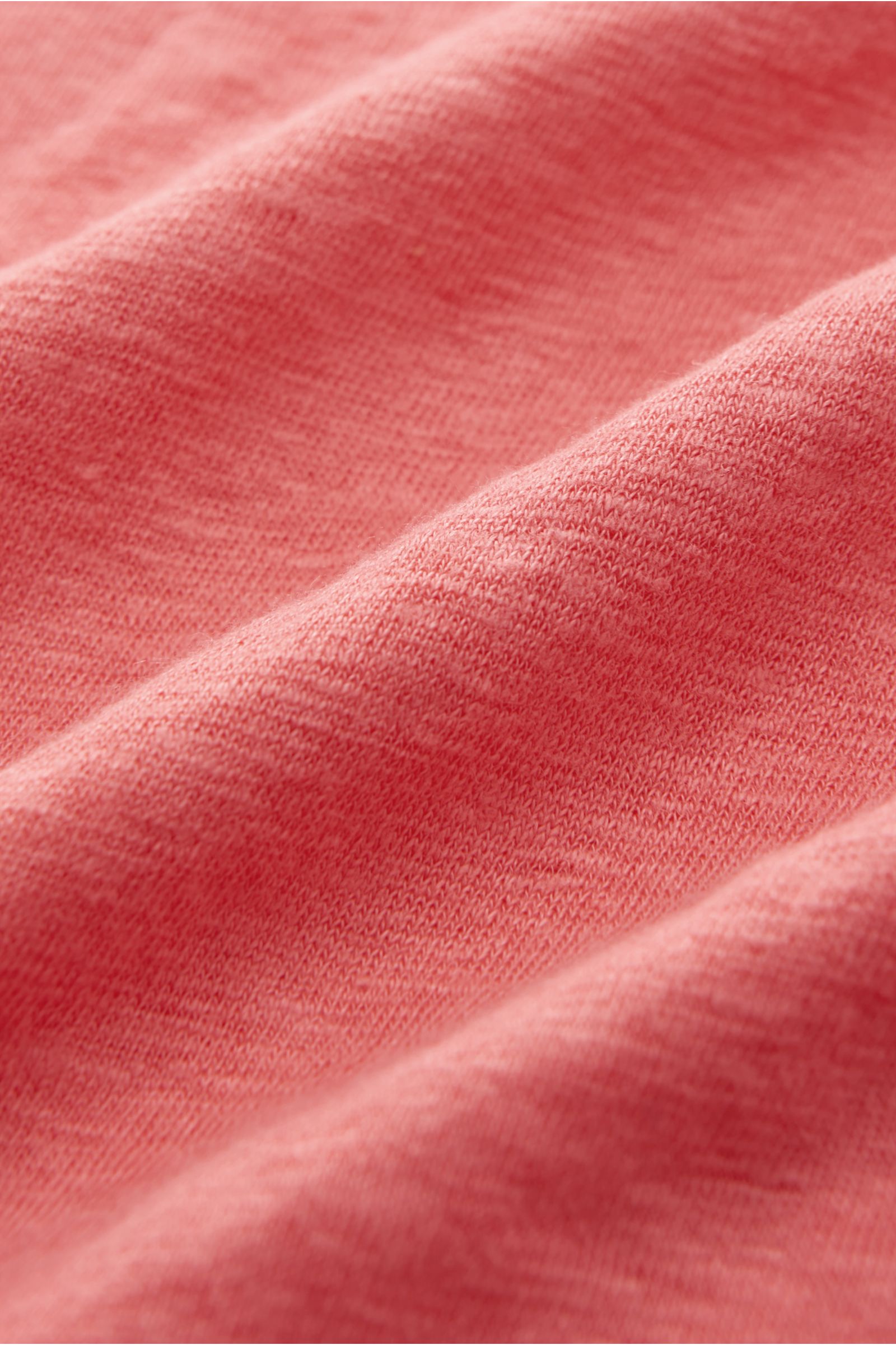 04651/ A trip in a bag Leinen-Poloshirt koralle