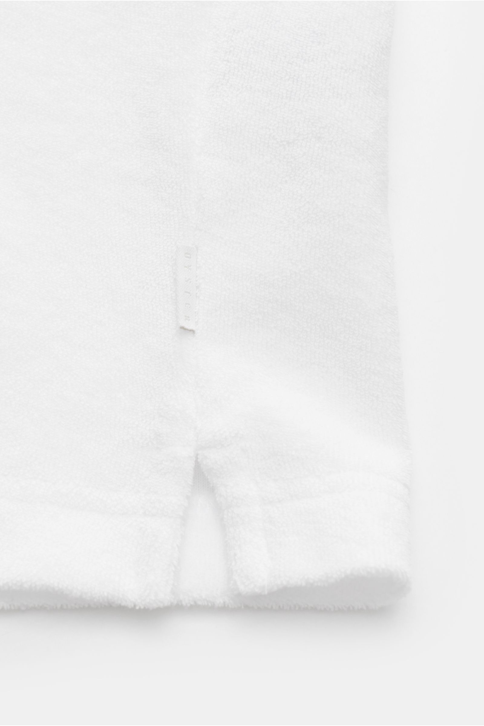 04651/ A trip in a bag Terry polo shirt 'Oyster' white