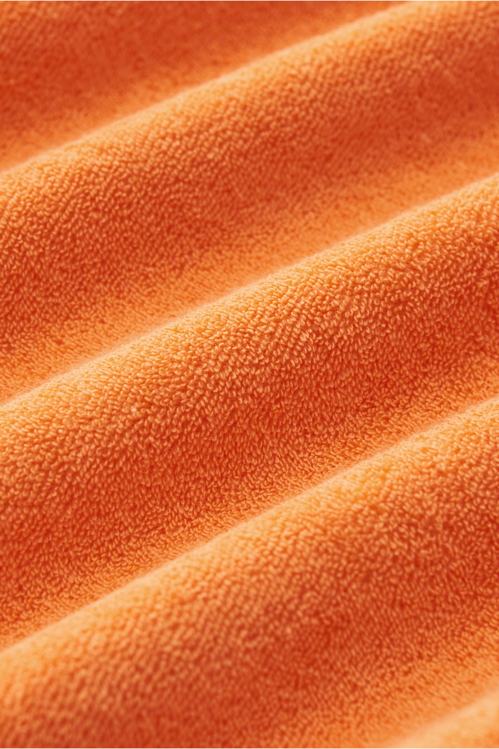 04651/ A trip in a bag Frottee-Poloshirt 'Oyster' orange