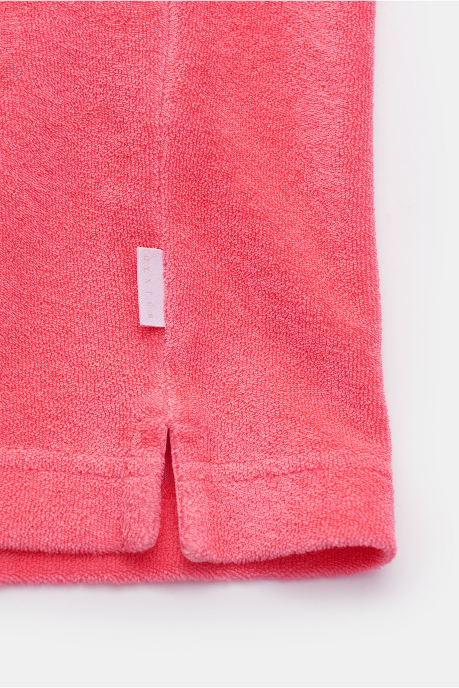 04651/ A trip in a bag Frottee-Poloshirt 'Oyster' koralle