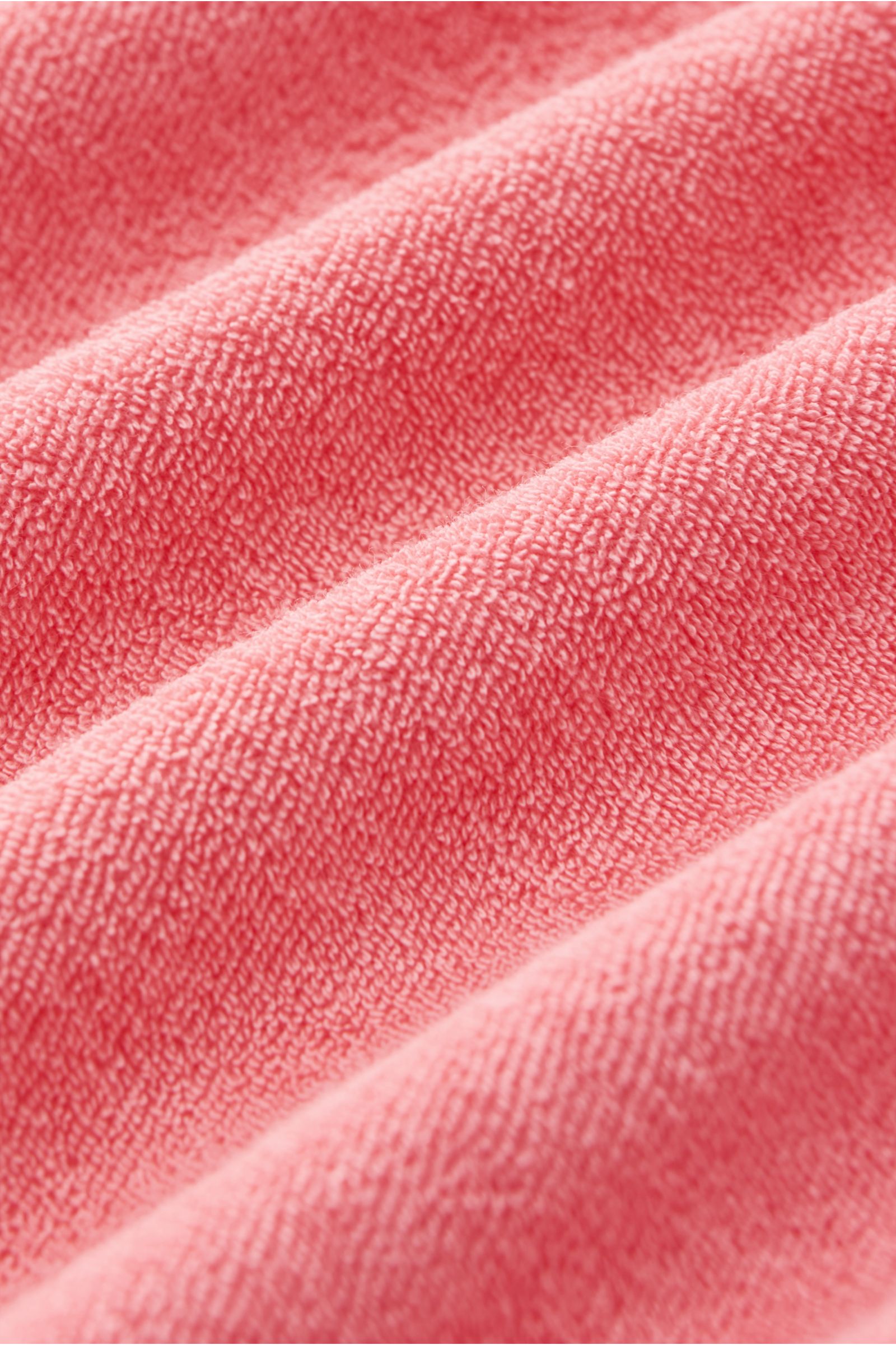 04651/ A trip in a bag Frottee-Poloshirt 'Oyster' koralle