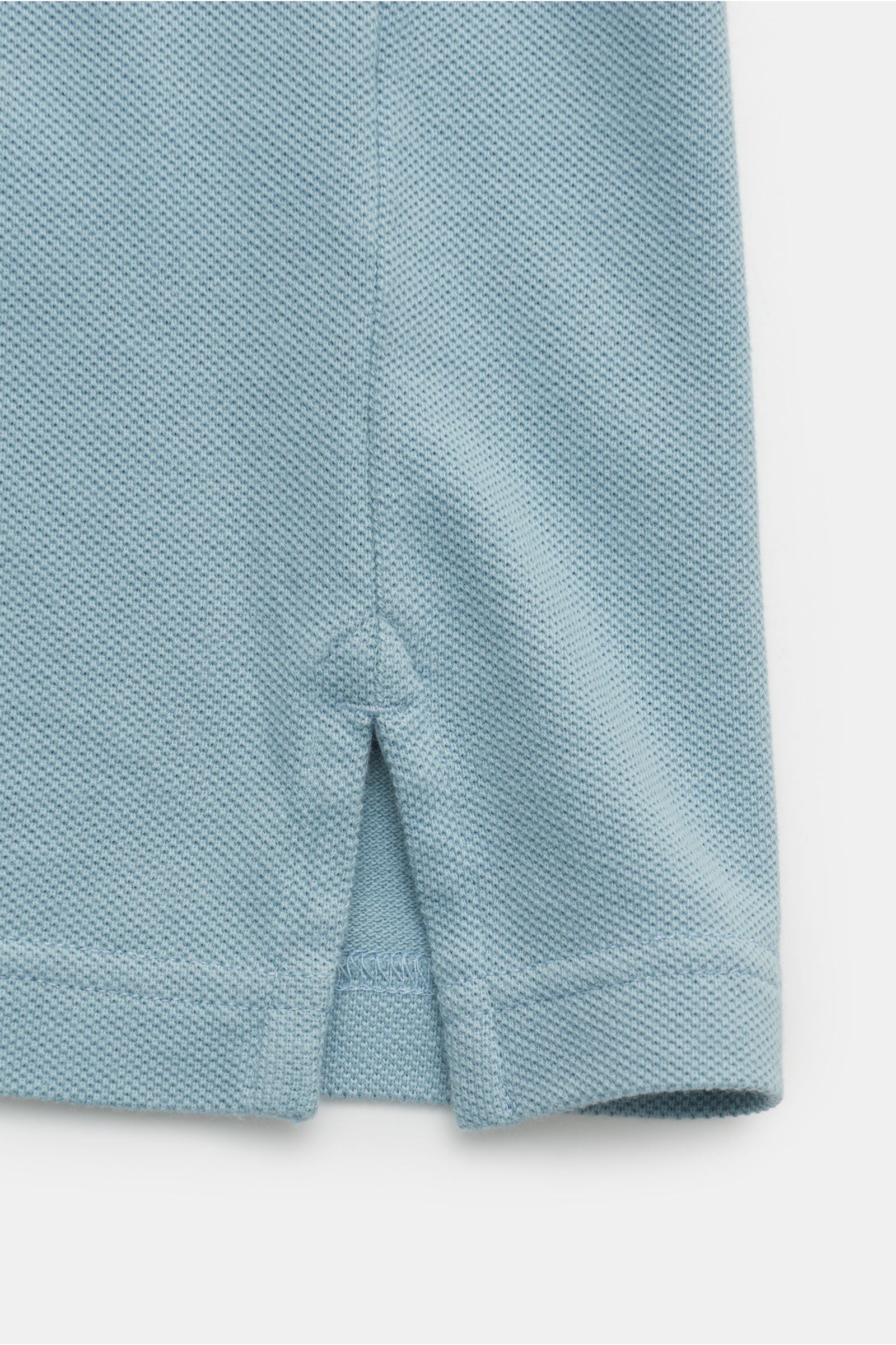 Maison Kitsuné Polo shirt 'Bold Fox' light blue