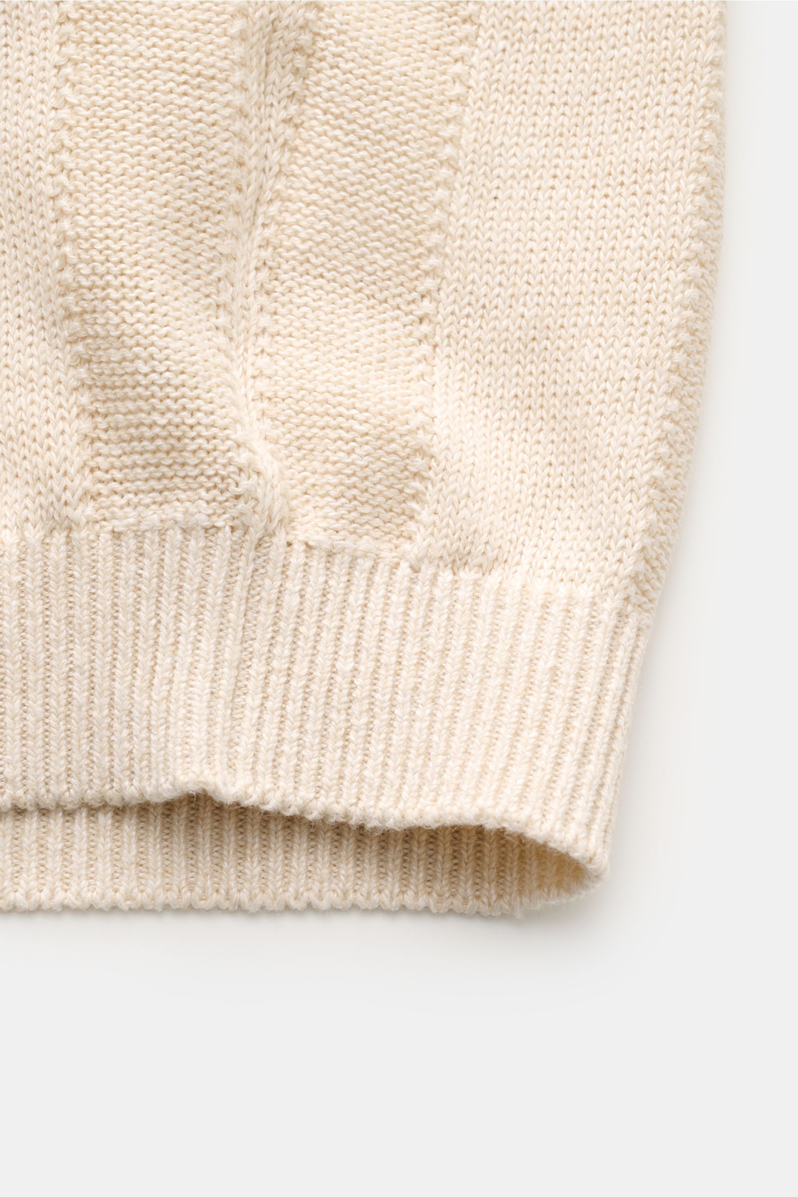 Brunello Cucinelli Kurzarm-Strickpolo sand