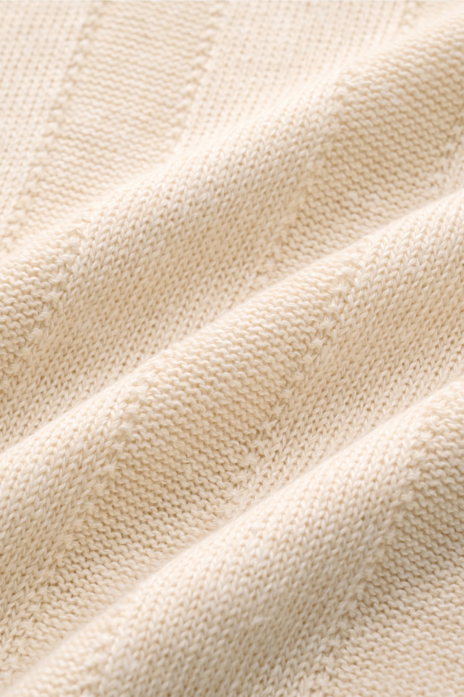 Brunello Cucinelli Kurzarm-Strickpolo sand