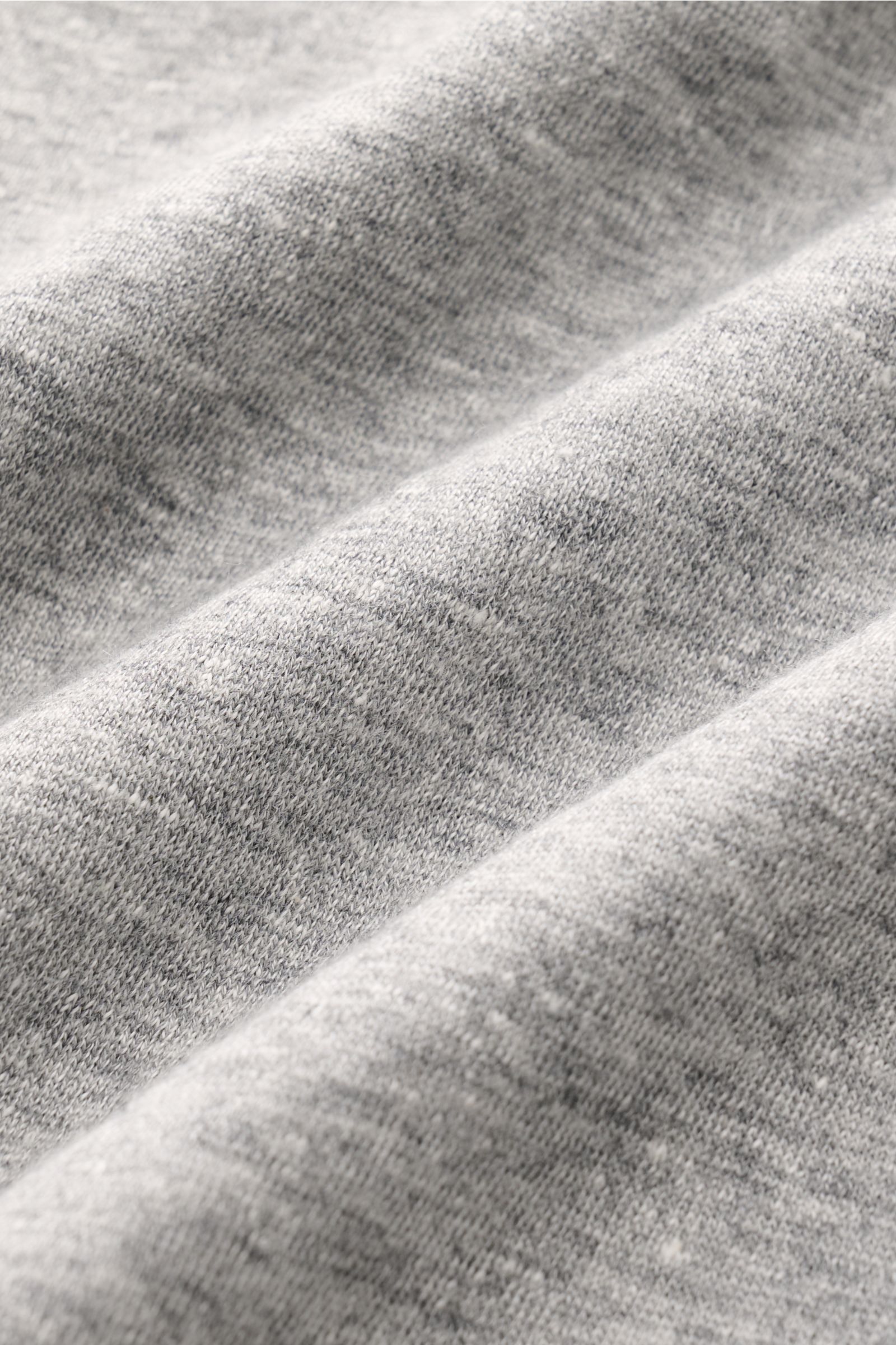 Brunello Cucinelli Crew neck T-shirt grey mottled