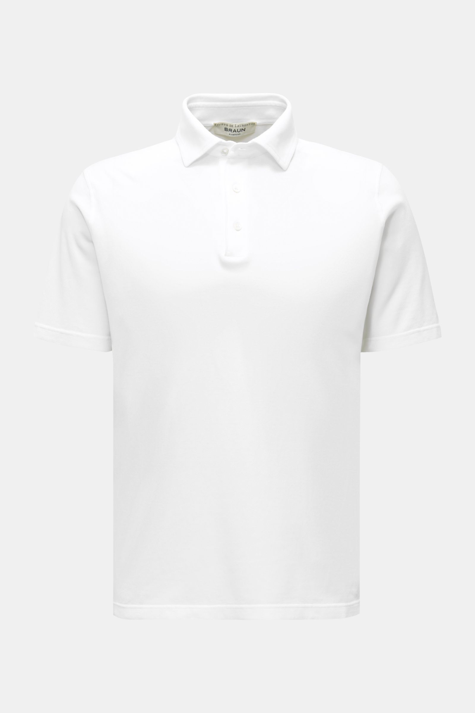 Filippo de Laurentiis Poloshirt weiß