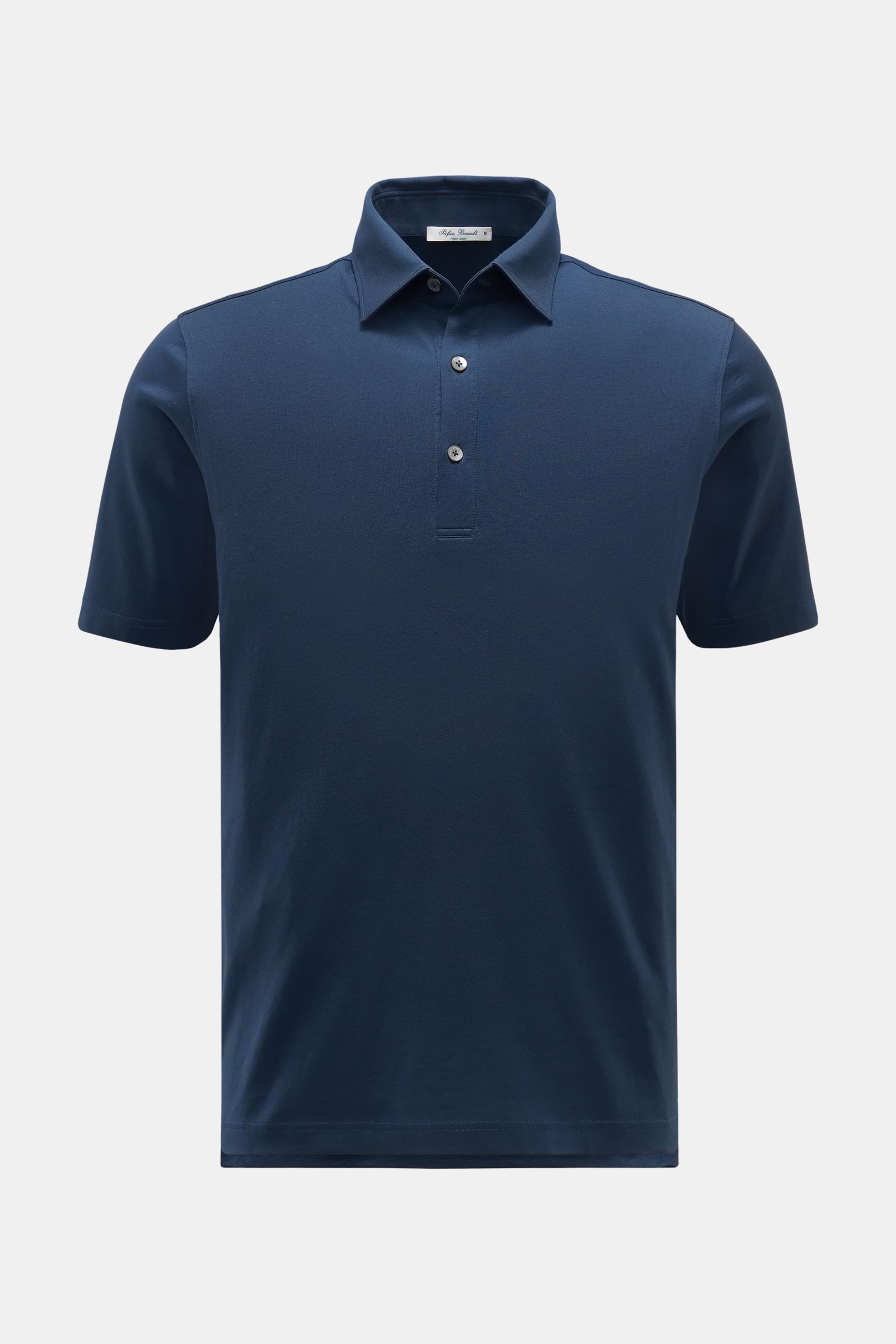 Stefan Brandt Jersey-Poloshirt 'Luis' dunkelblau
