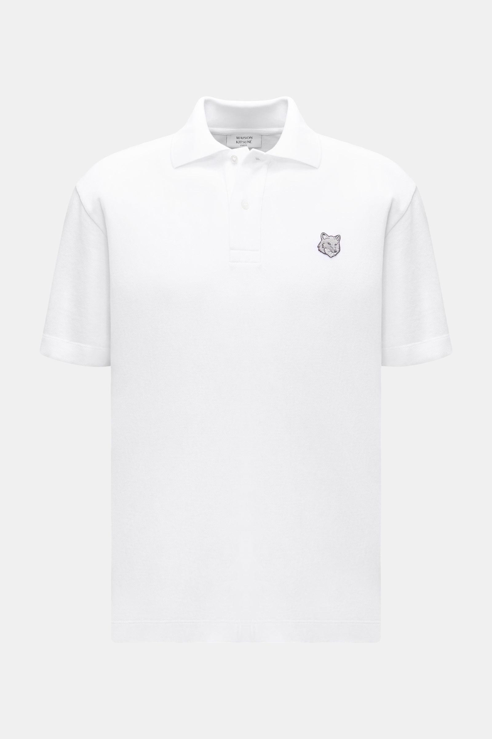 Maison Kitsuné Poloshirt weiß