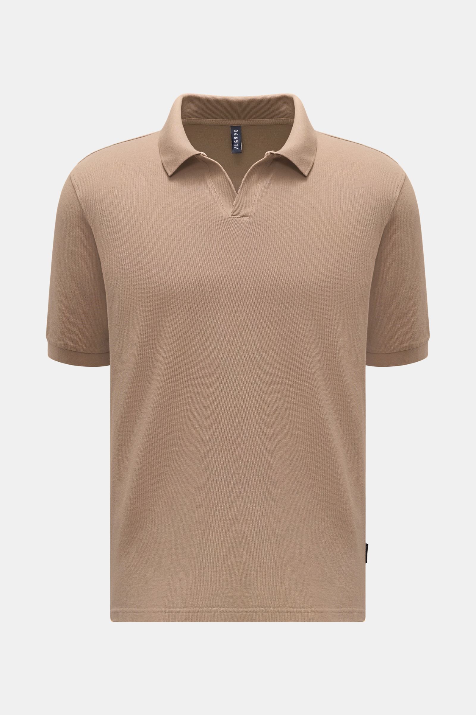 04651/ A trip in a bag Poloshirt 'Johnny' taupe