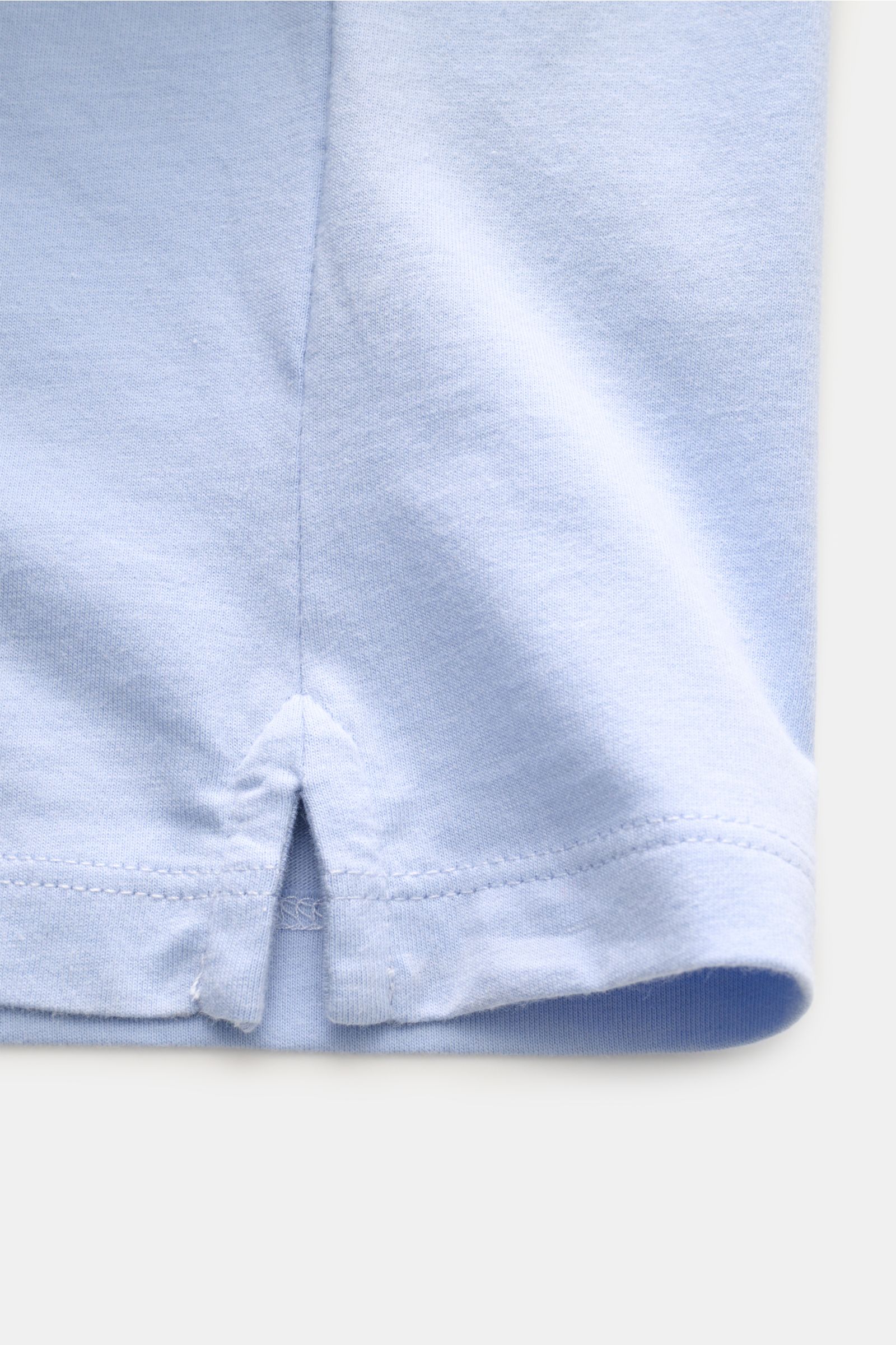 Moorer Jersey-Poloshirt 'Pachino' hellblau