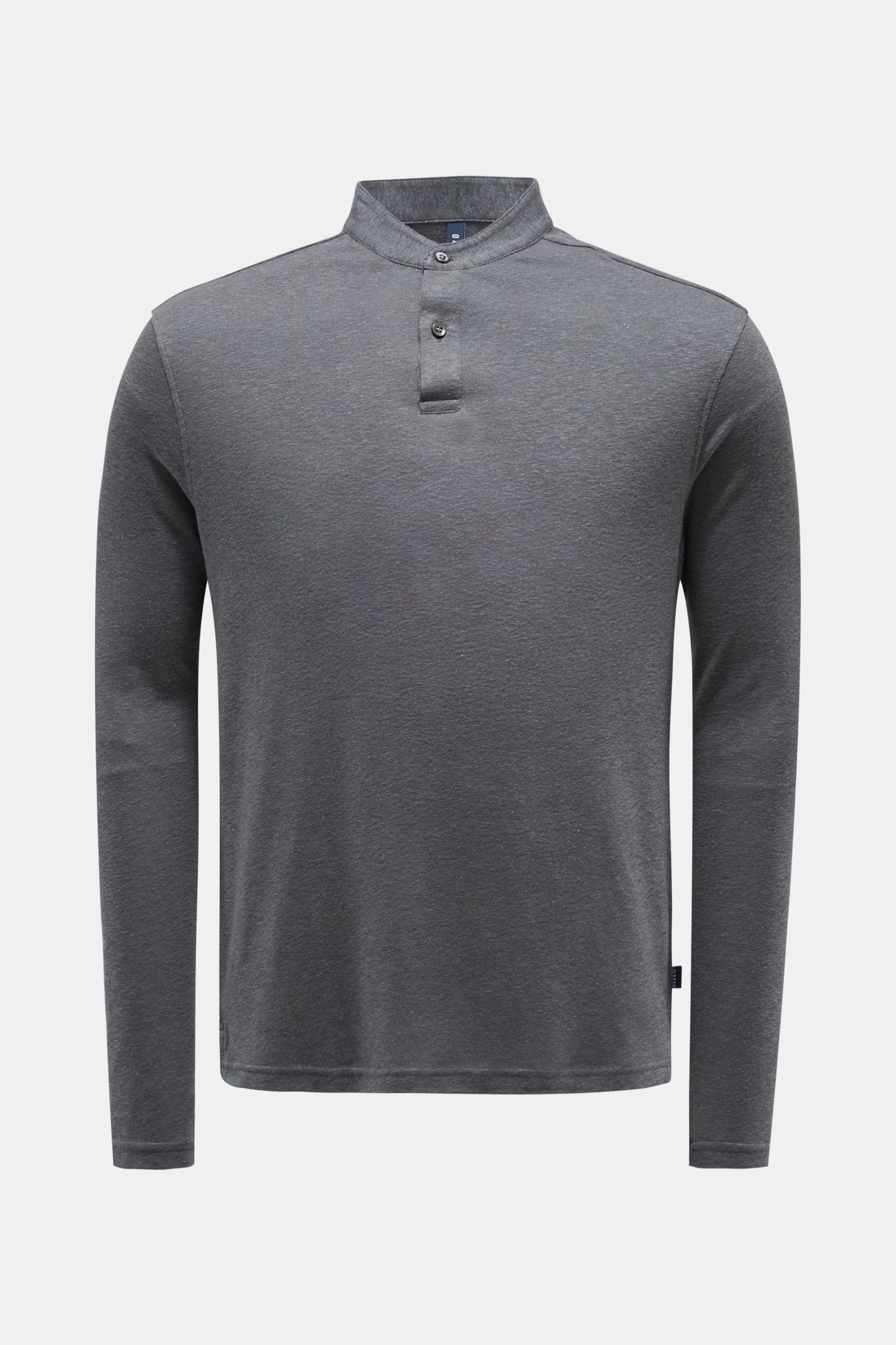 Henley T-shirt dark grey