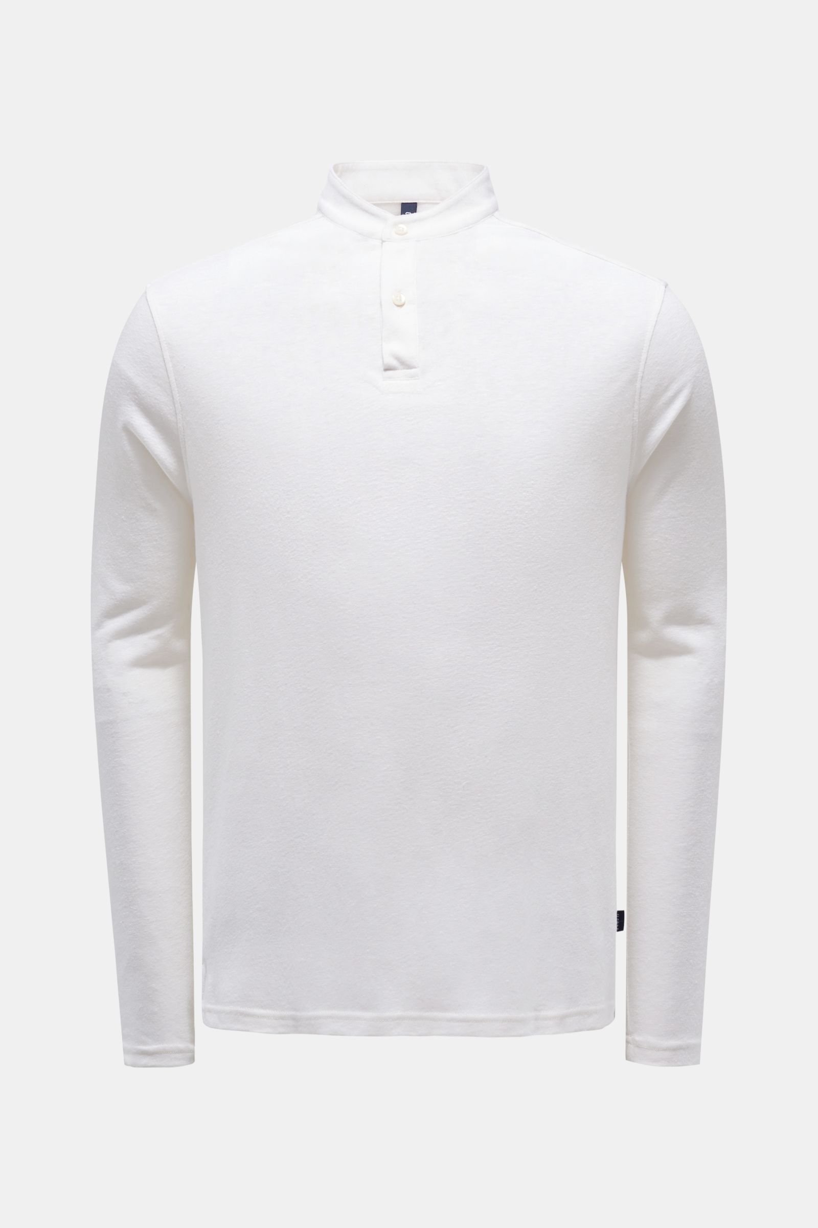 Henley-Shirt weiß