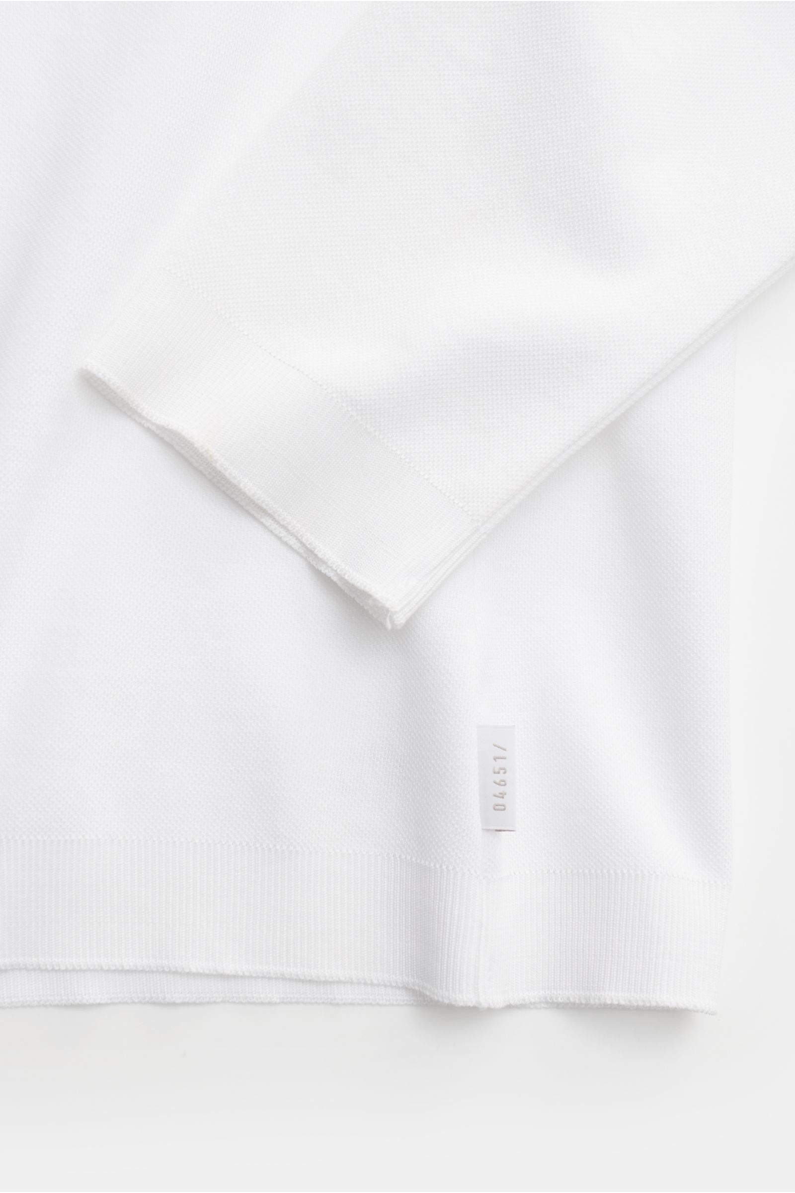 04651/ A trip in a bag Longsleeve-Poloshirt 'TP Polo LS' weiß