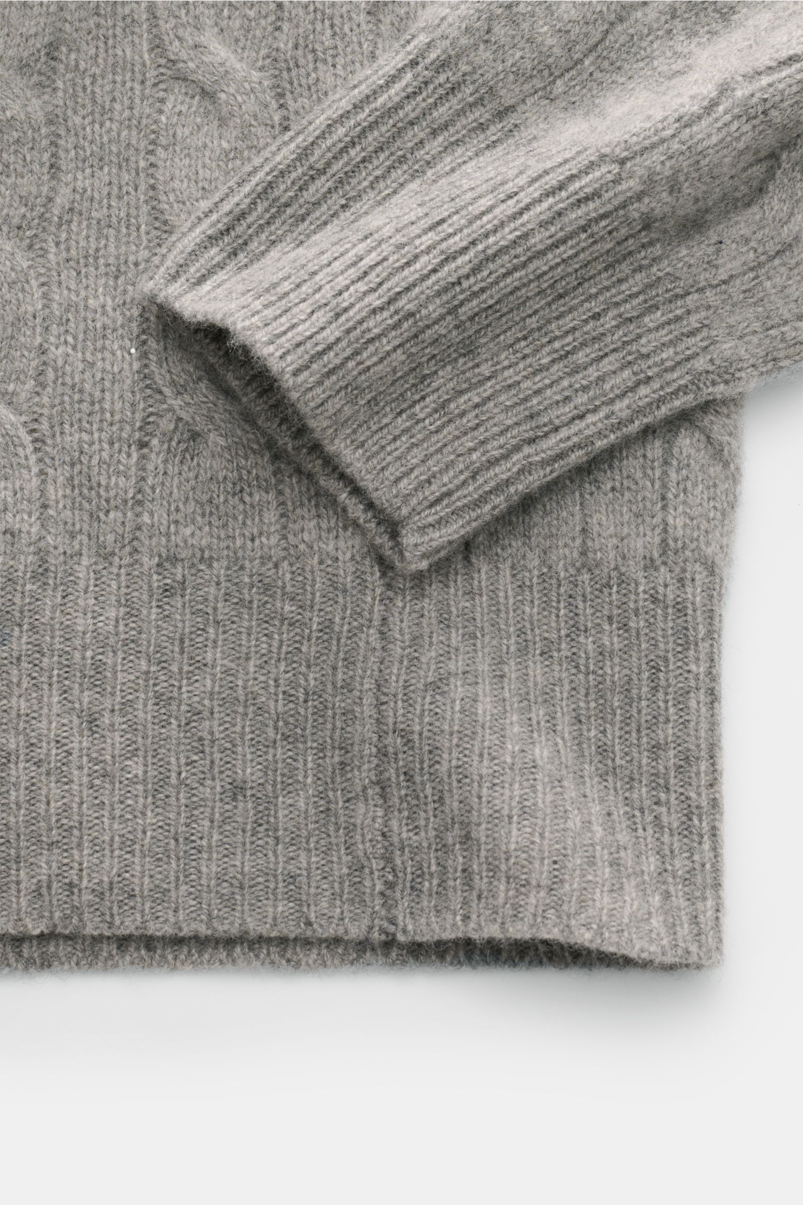 Polo Ralph Lauren Strickpolo grau meliert