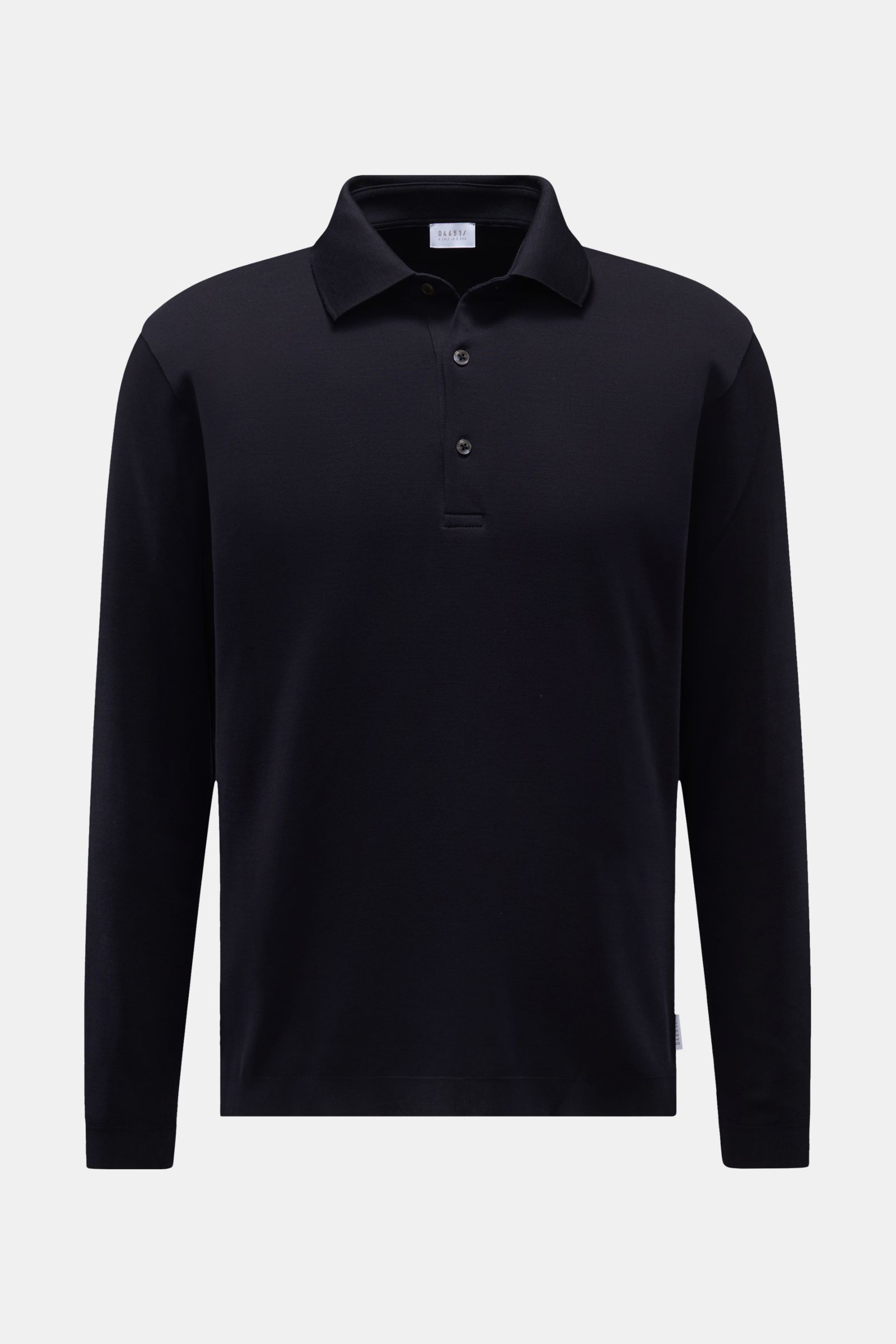 04651/ A trip in a bag Longsleeve-Poloshirt 'TP Polo LS' dark navy