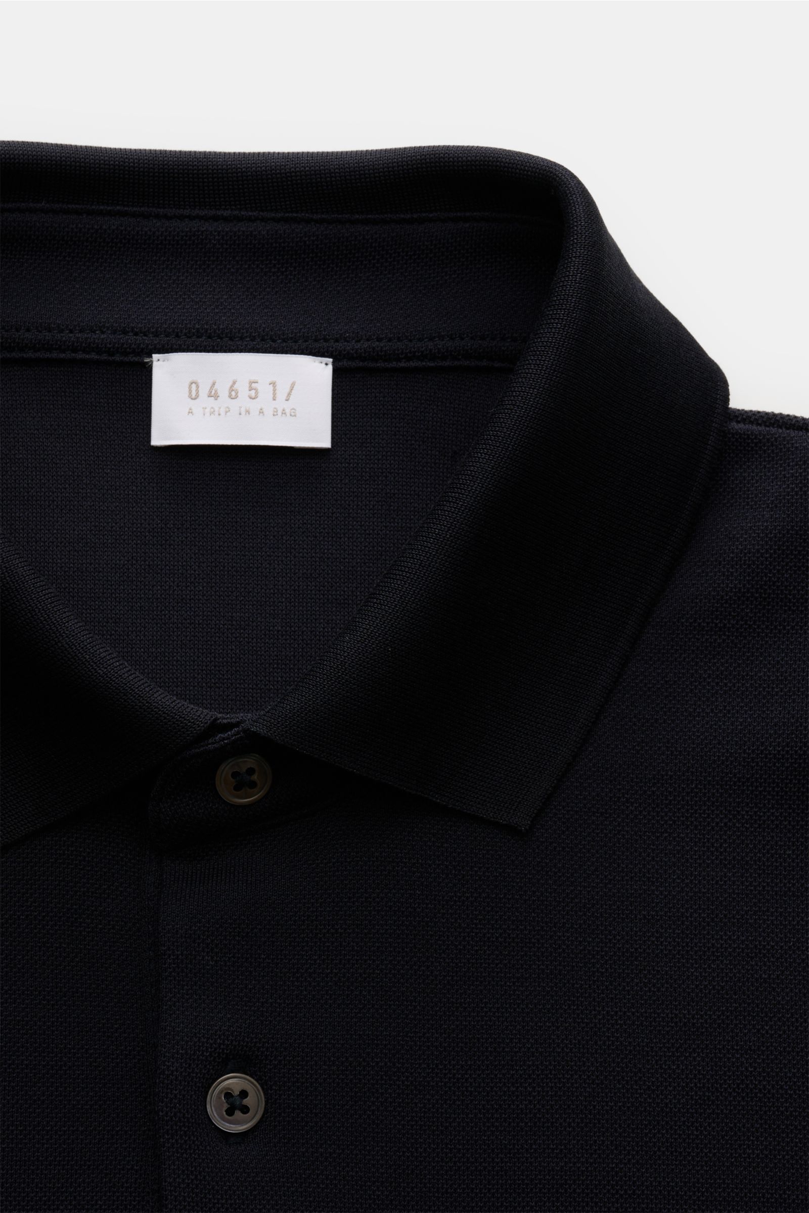 04651/ A trip in a bag Longsleeve-Poloshirt 'TP Polo LS' dark navy