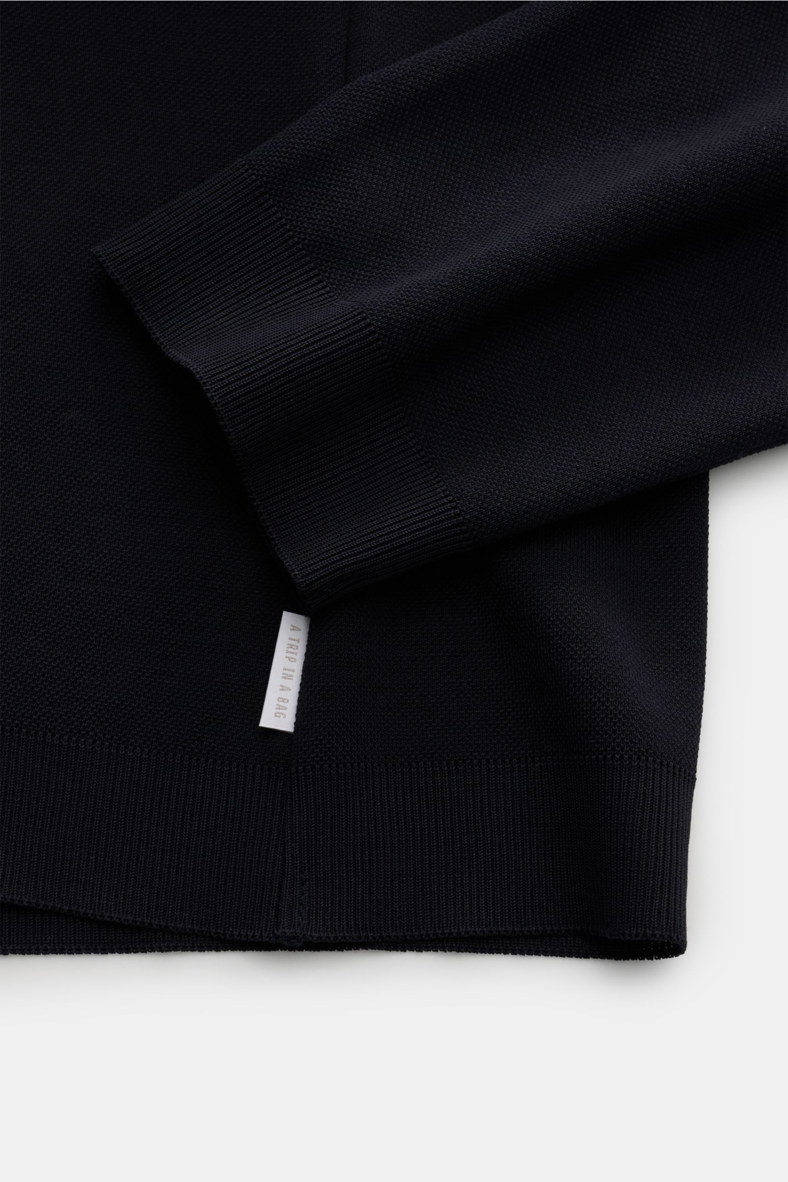 04651/ A trip in a bag Longsleeve-Poloshirt 'TP Polo LS' dark navy