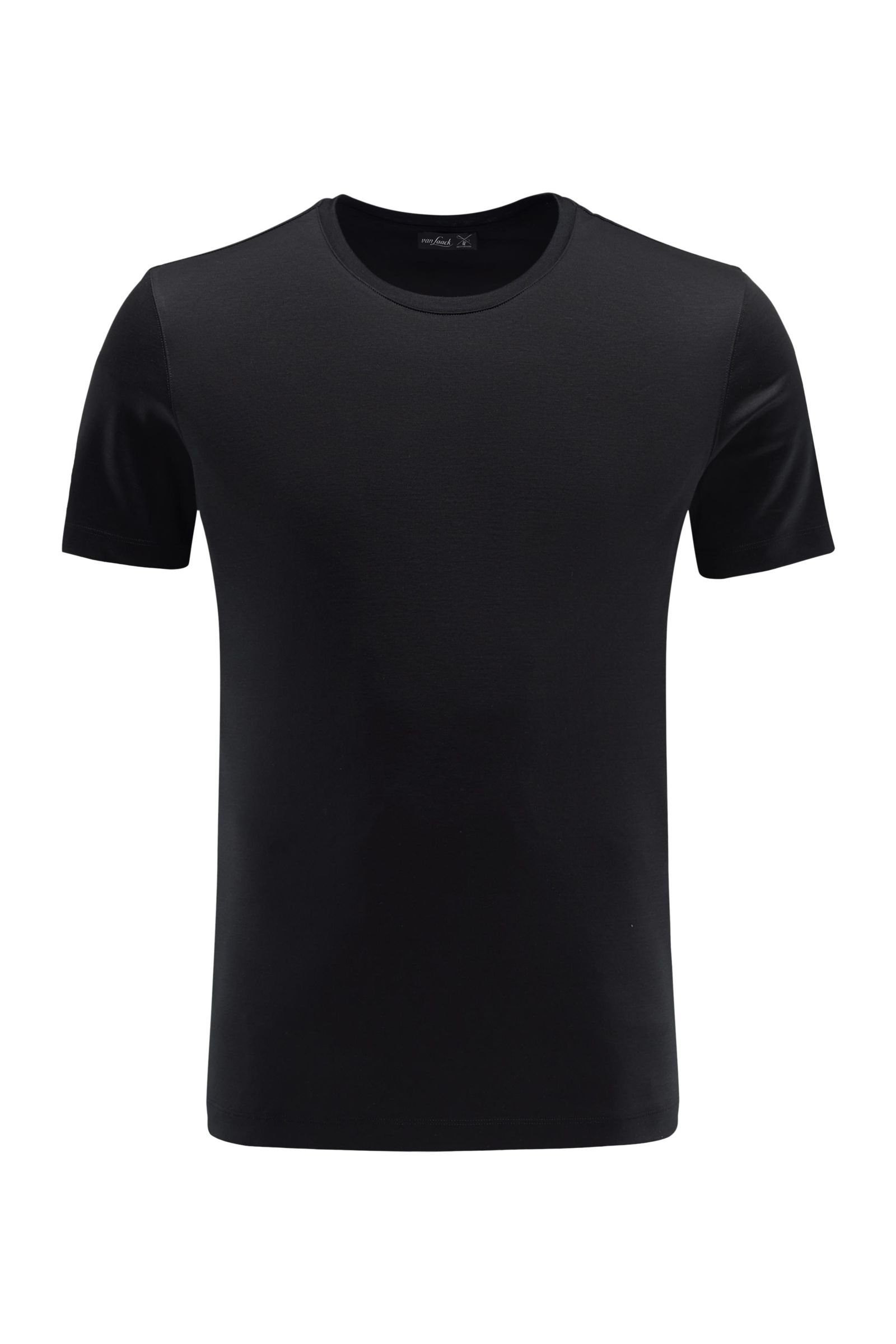 Crew neck T-shirt 'M-Paro' black