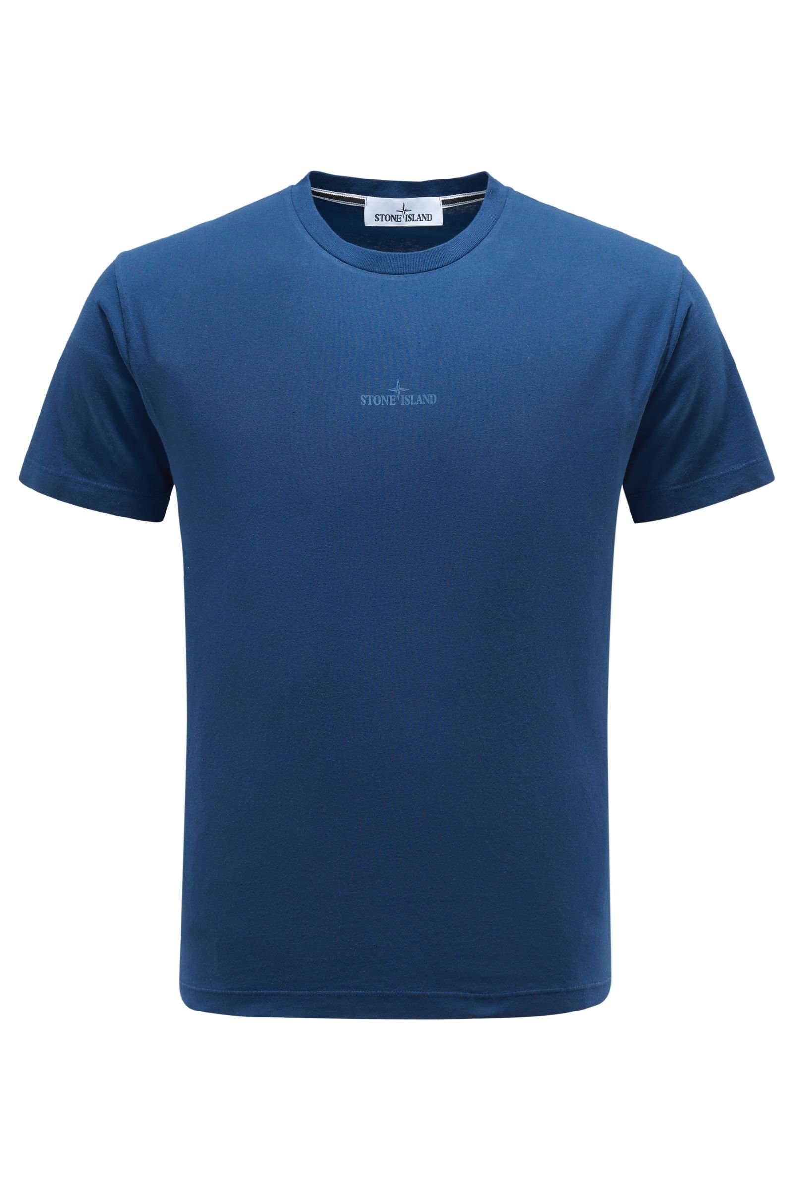 R-Neck T-Shirt dunkelblau
