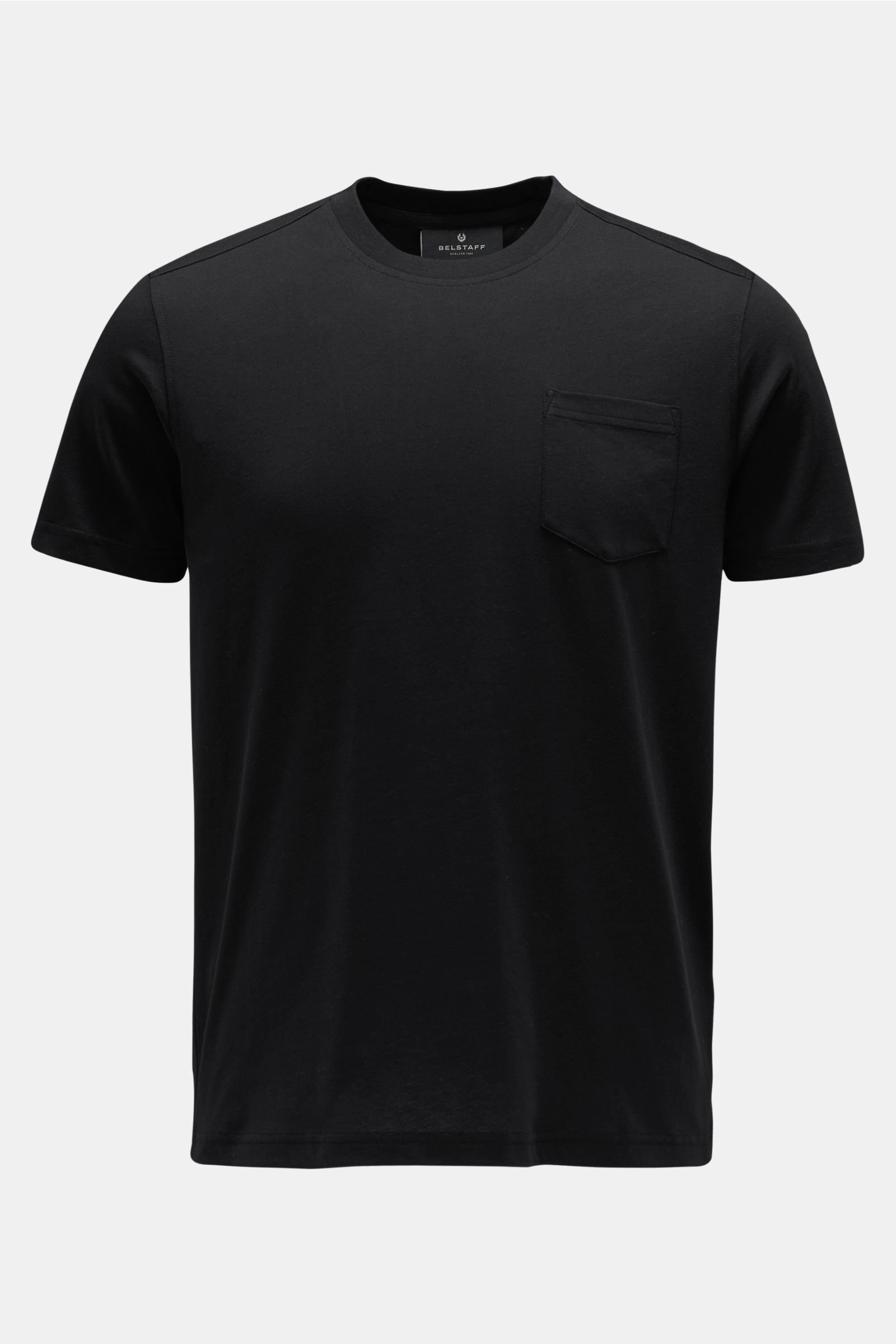 R-Neck T-Shirt 'Thom 2.0' schwarz