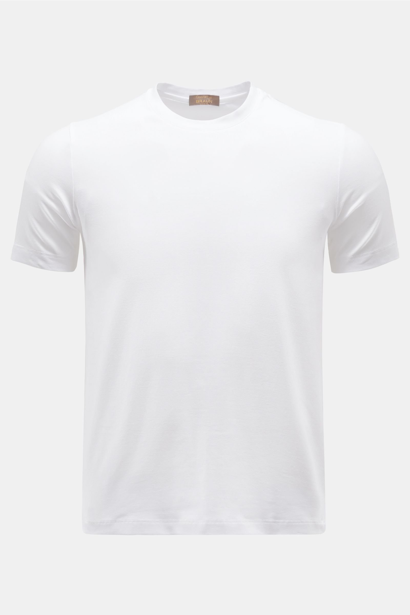 R-Neck T-Shirt weiß