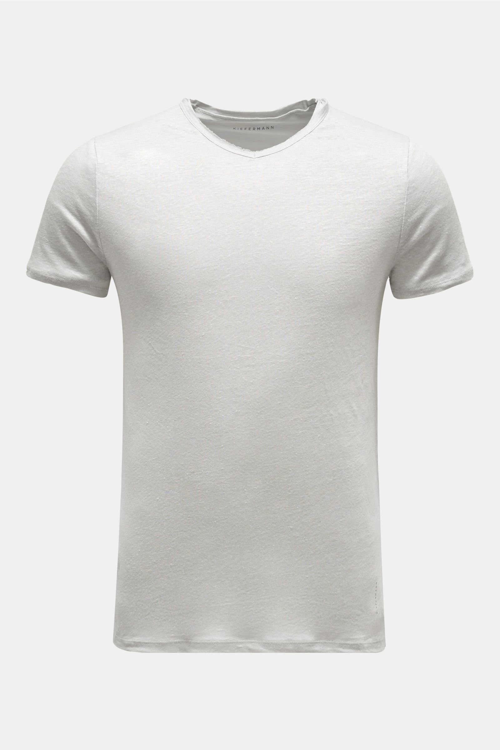 Crew neck T-shirt 'Jay' light grey
