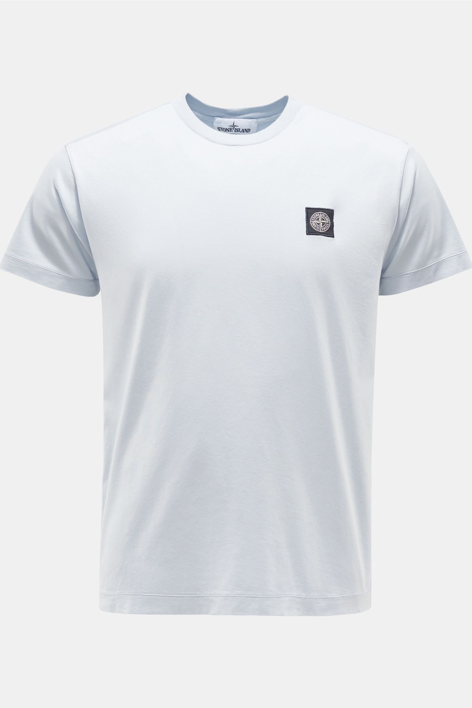 R-Neck T-Shirt pastellblau