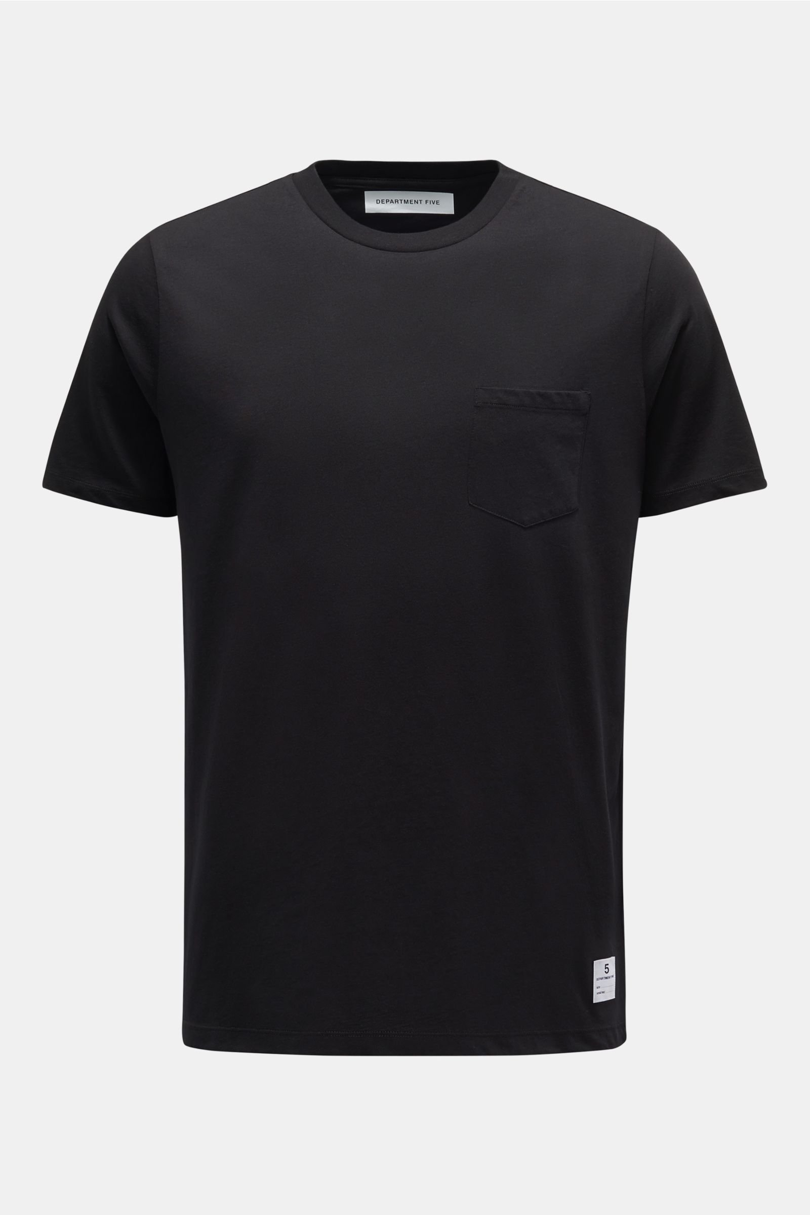 Crew neck T-shirt 'Garski' black