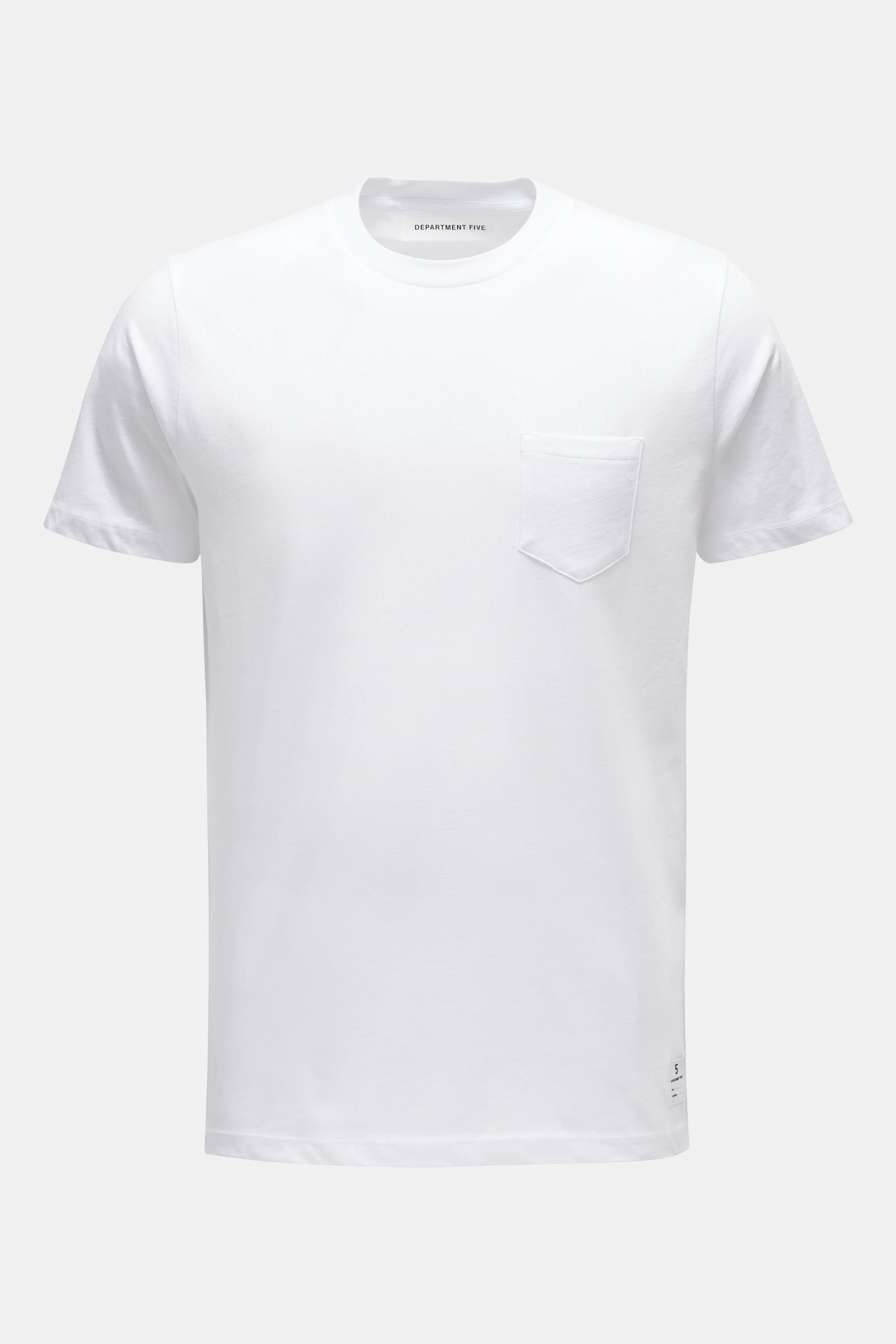 Crew neck T-shirt 'Garski' white