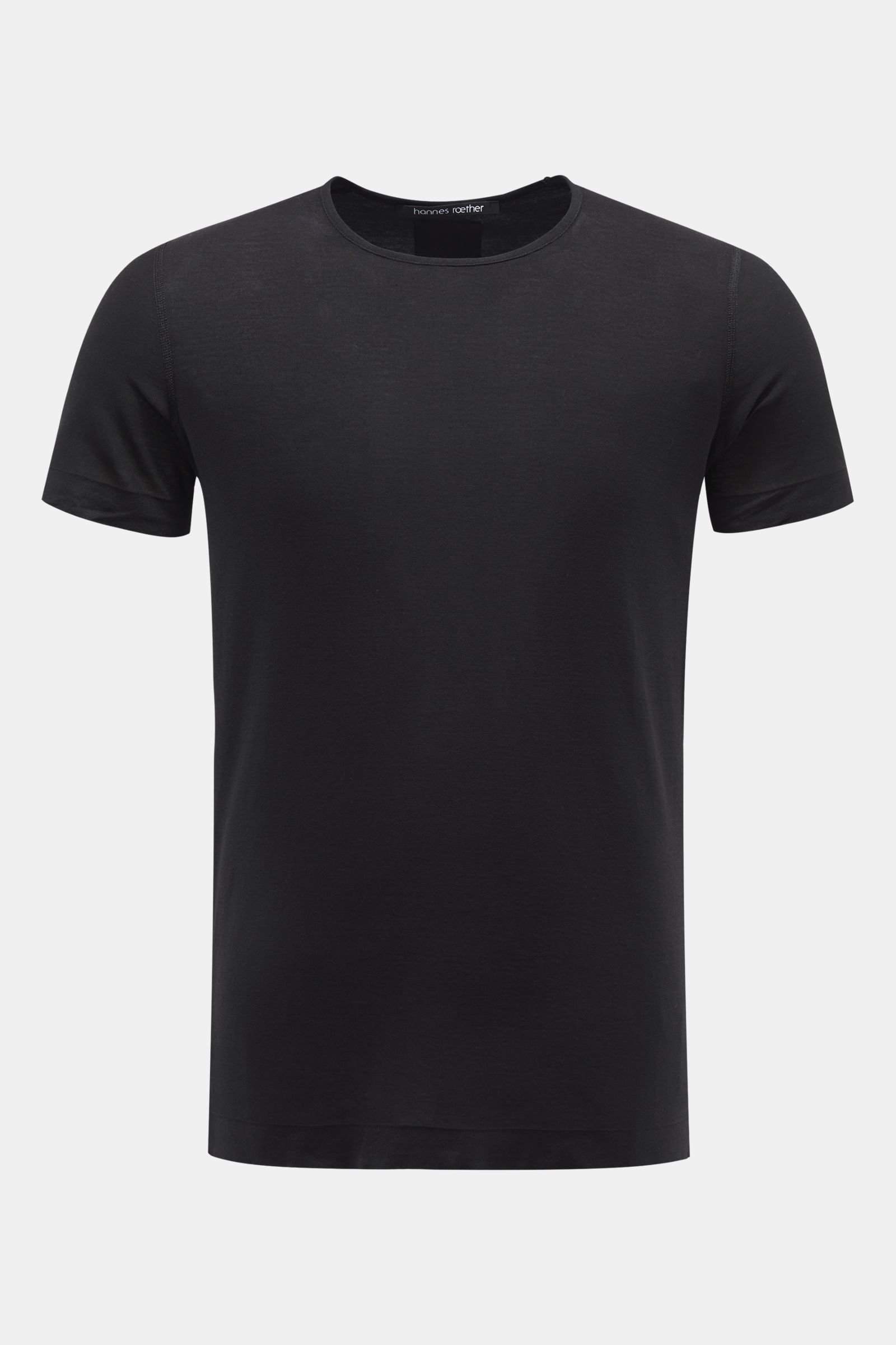 Rundhals-T-Shirt 'ya35maha.200' schwarz