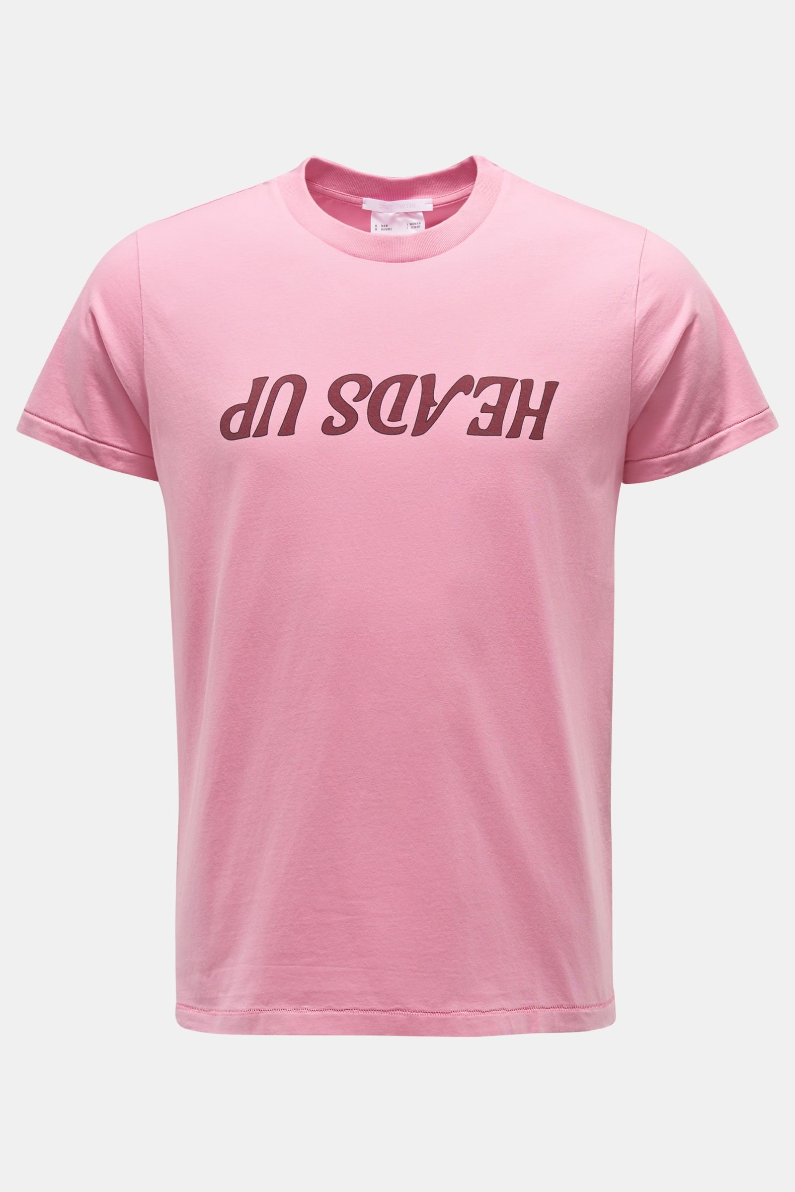 Crew neck T-shirt 'Heads Up Tee' antique pink