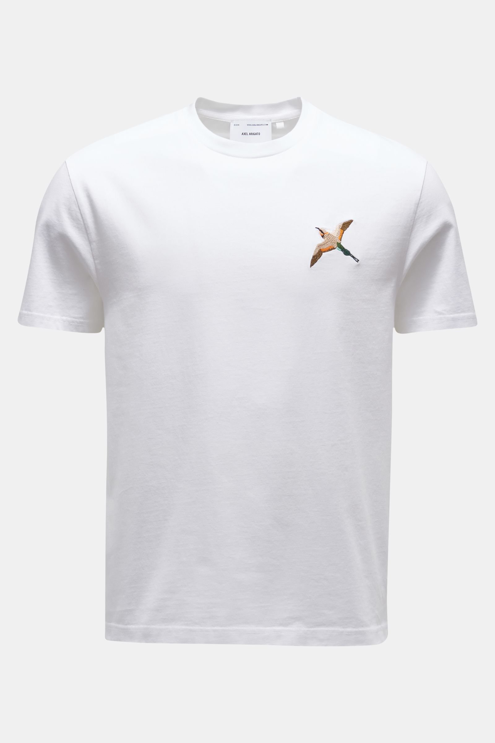 AXEL ARIGATO crew neck T-shirt 'Single Bee Eater' white | BRAUN 