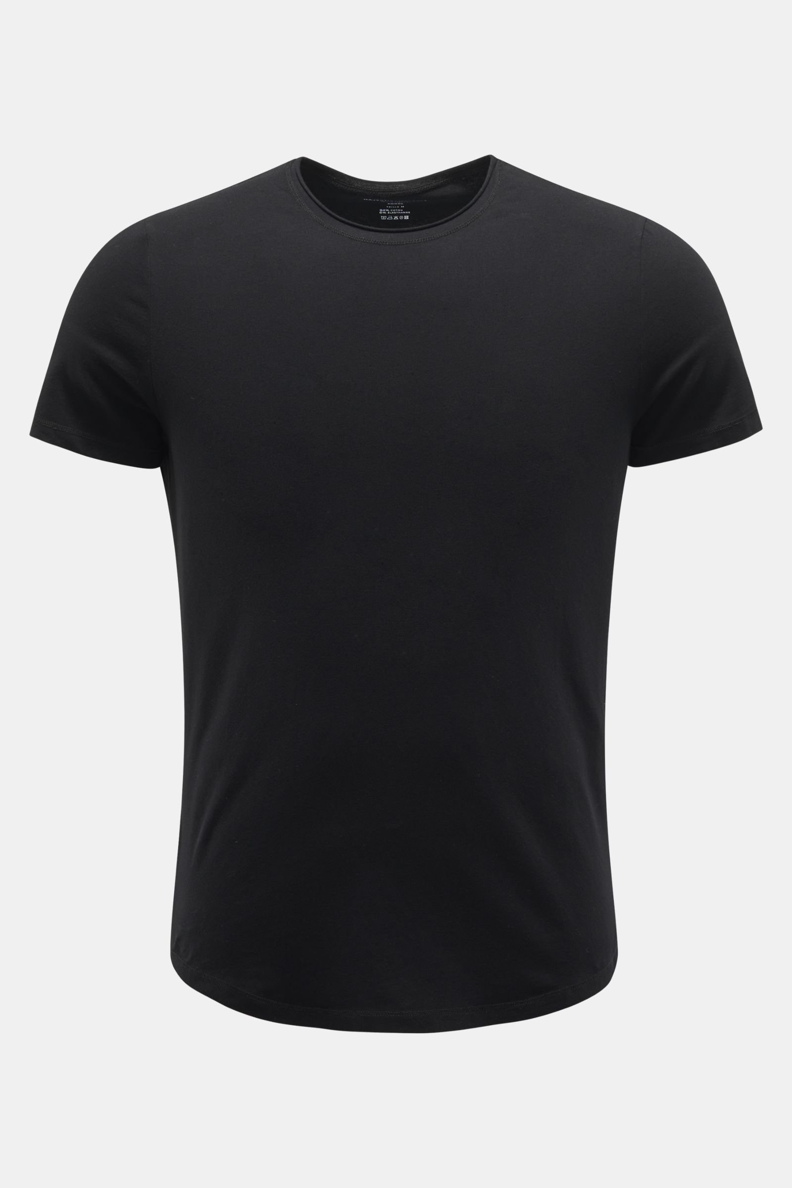 Crew neck T-shirt black
