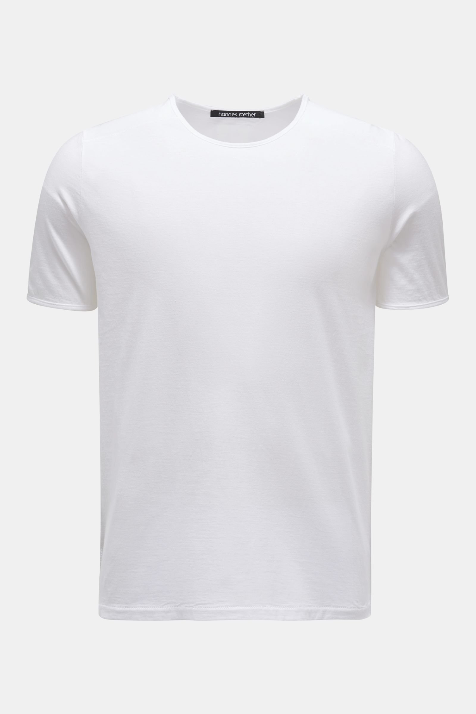 Rundhals-T-Shirt 'mo35dro.215' weiß