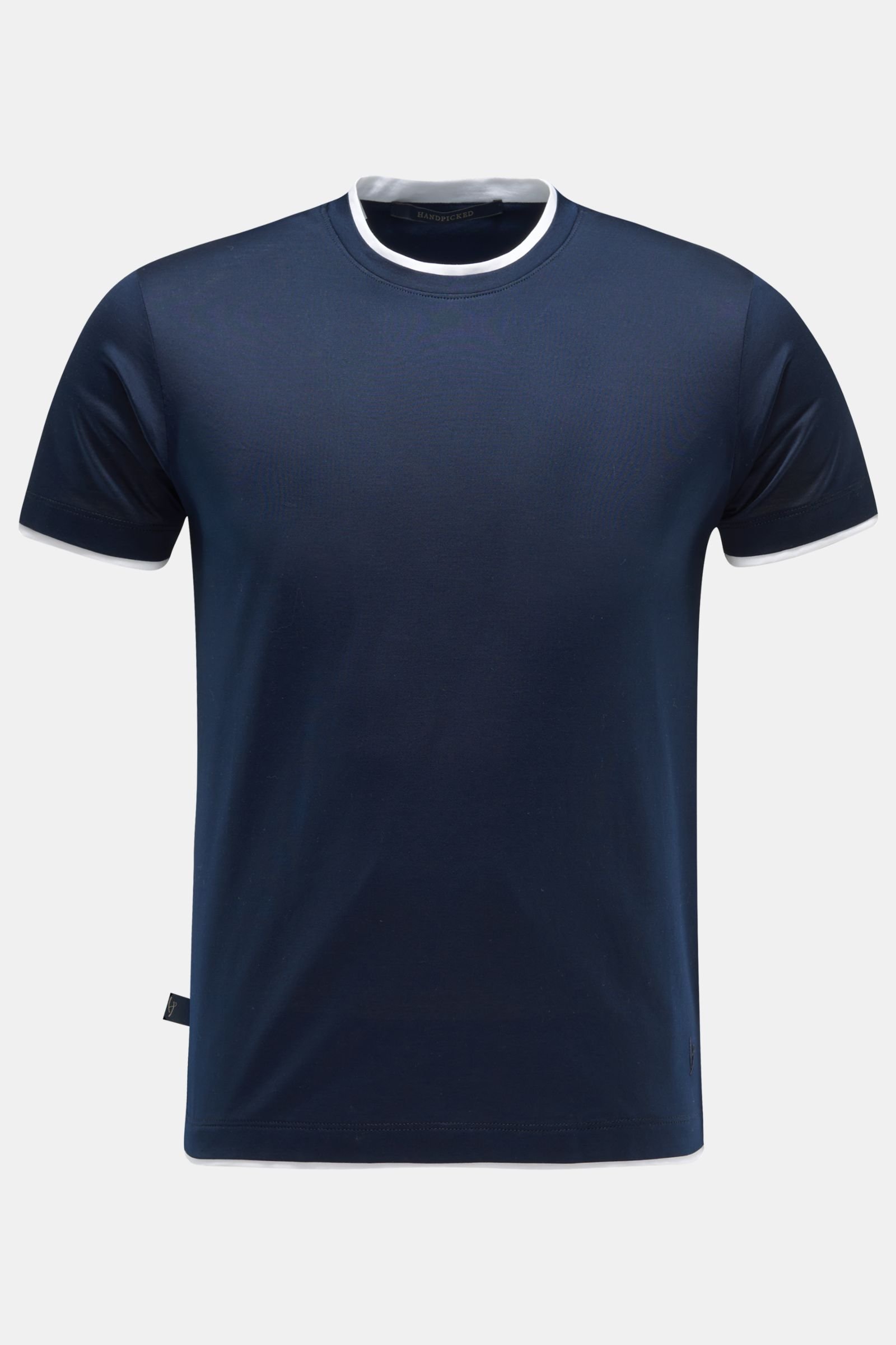 Rundhals-T-Shirt 'Milazzo' navy