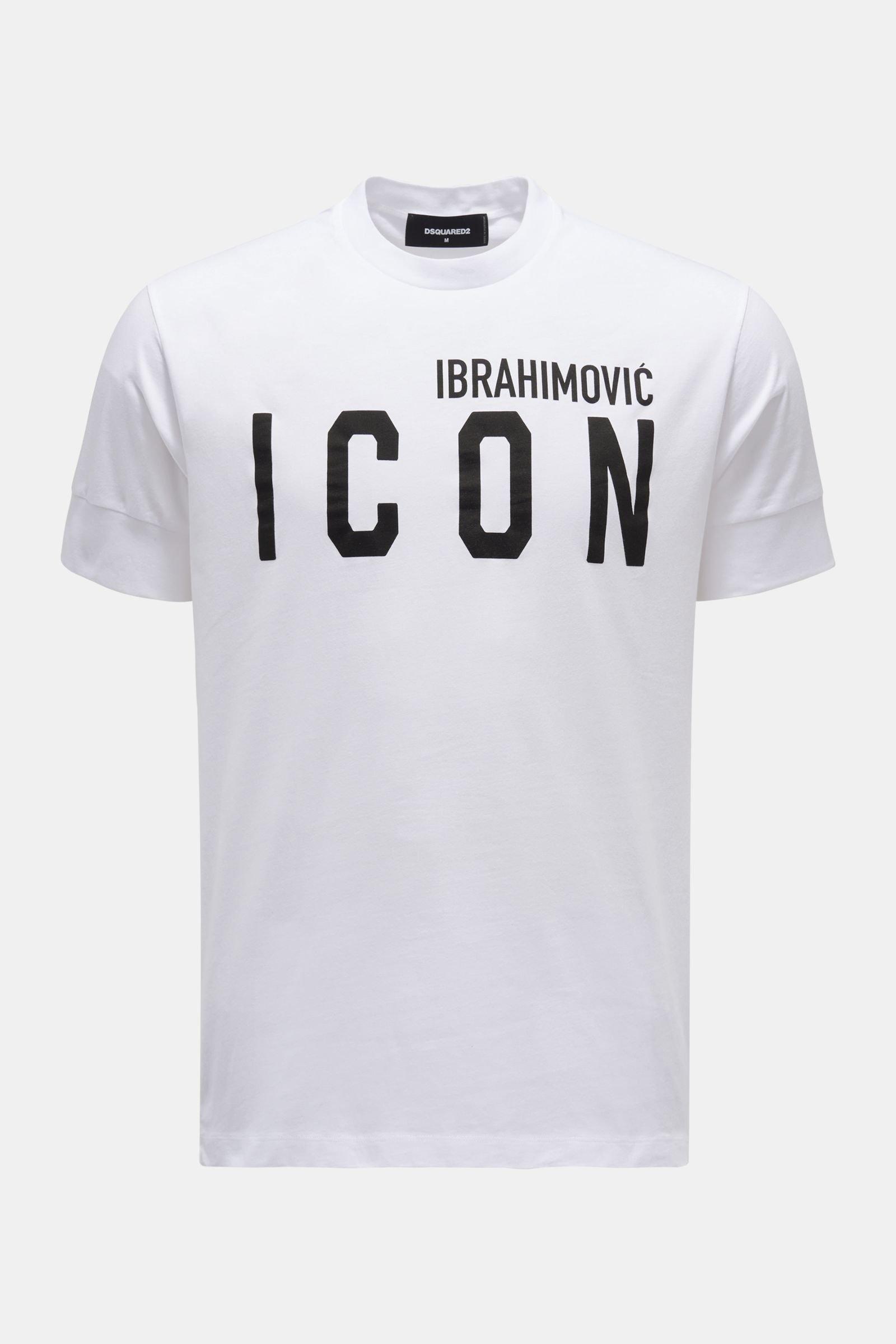 Crew neck T-shirt 'D2xIbra Icon' white