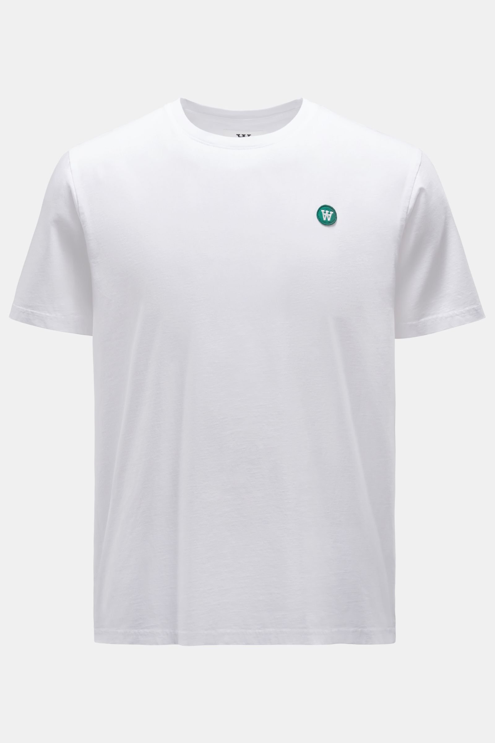 Crew neck T-shirt 'Ace' white