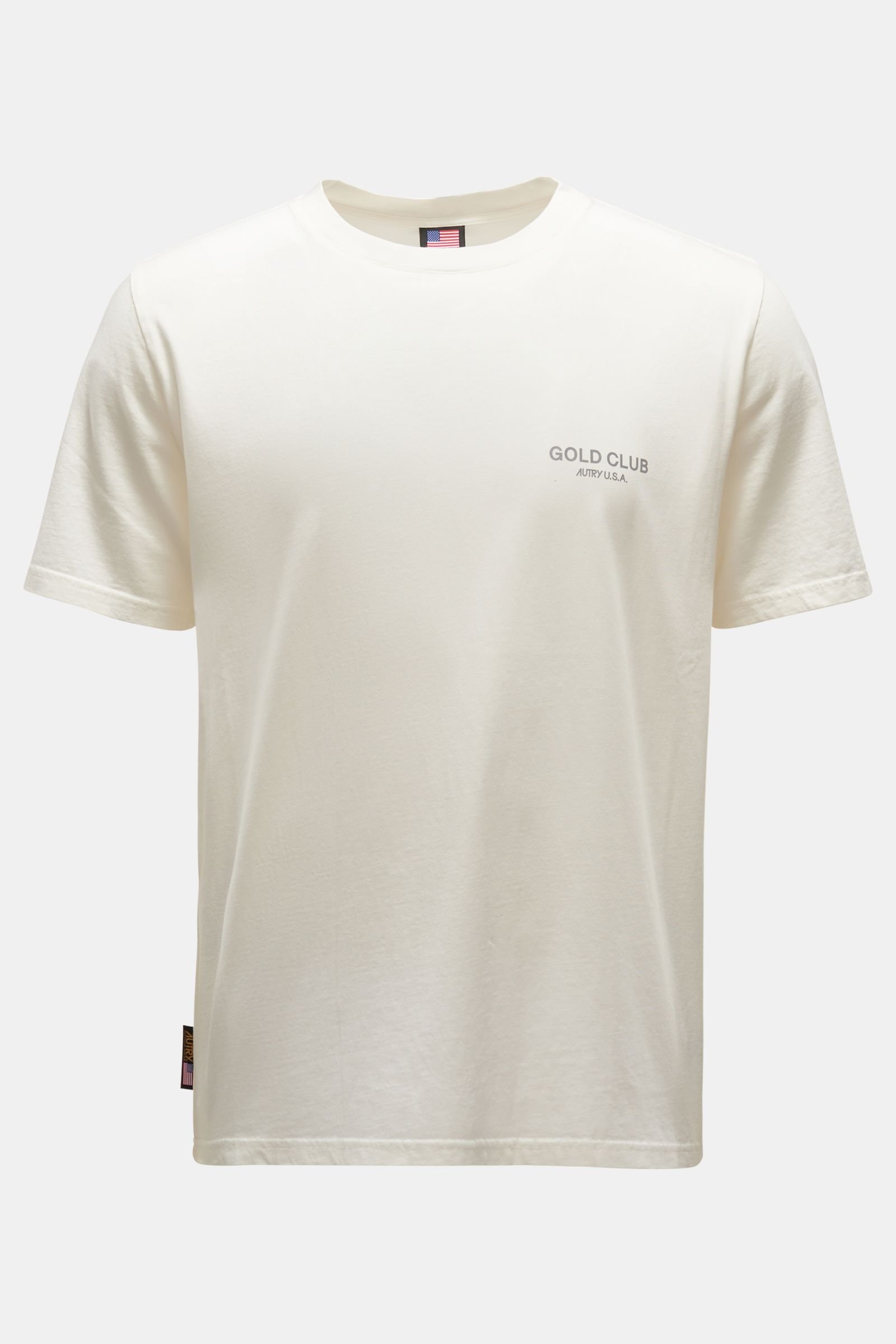 Elastisk effektiv Modtagelig for AUTRY crew neck T-shirt off-white | BRAUN Hamburg