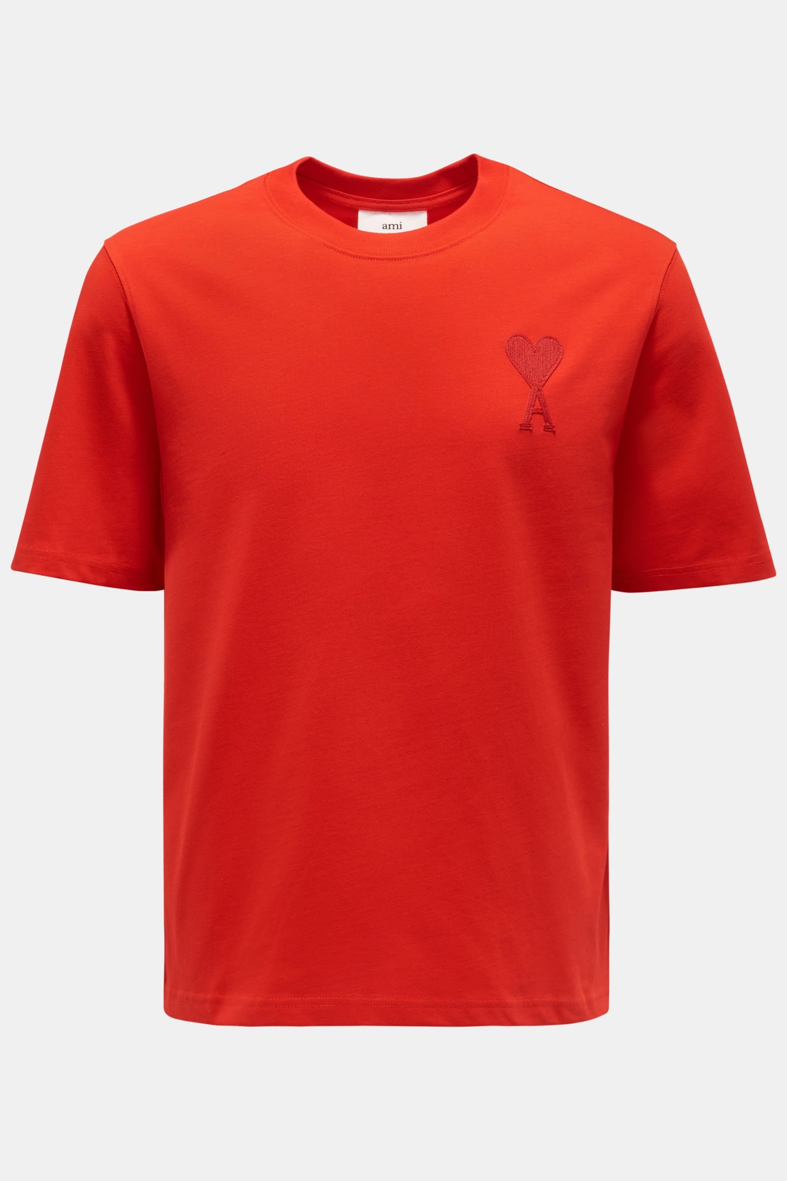 Crew neck T-shirt red 