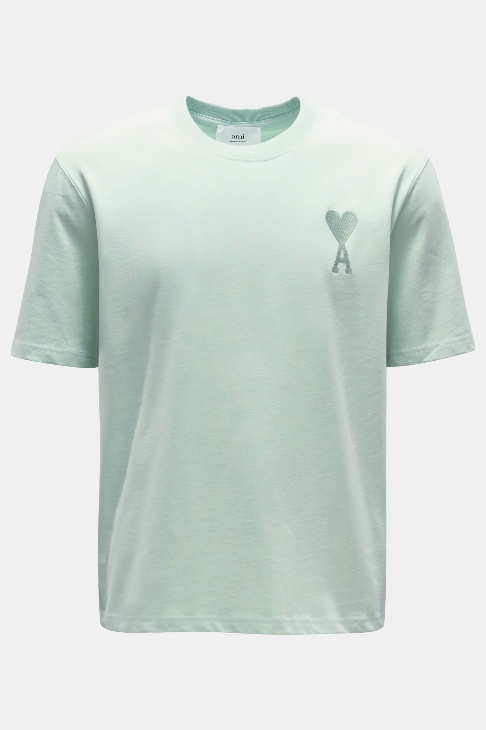 Rundhals-T-Shirt mintgrün