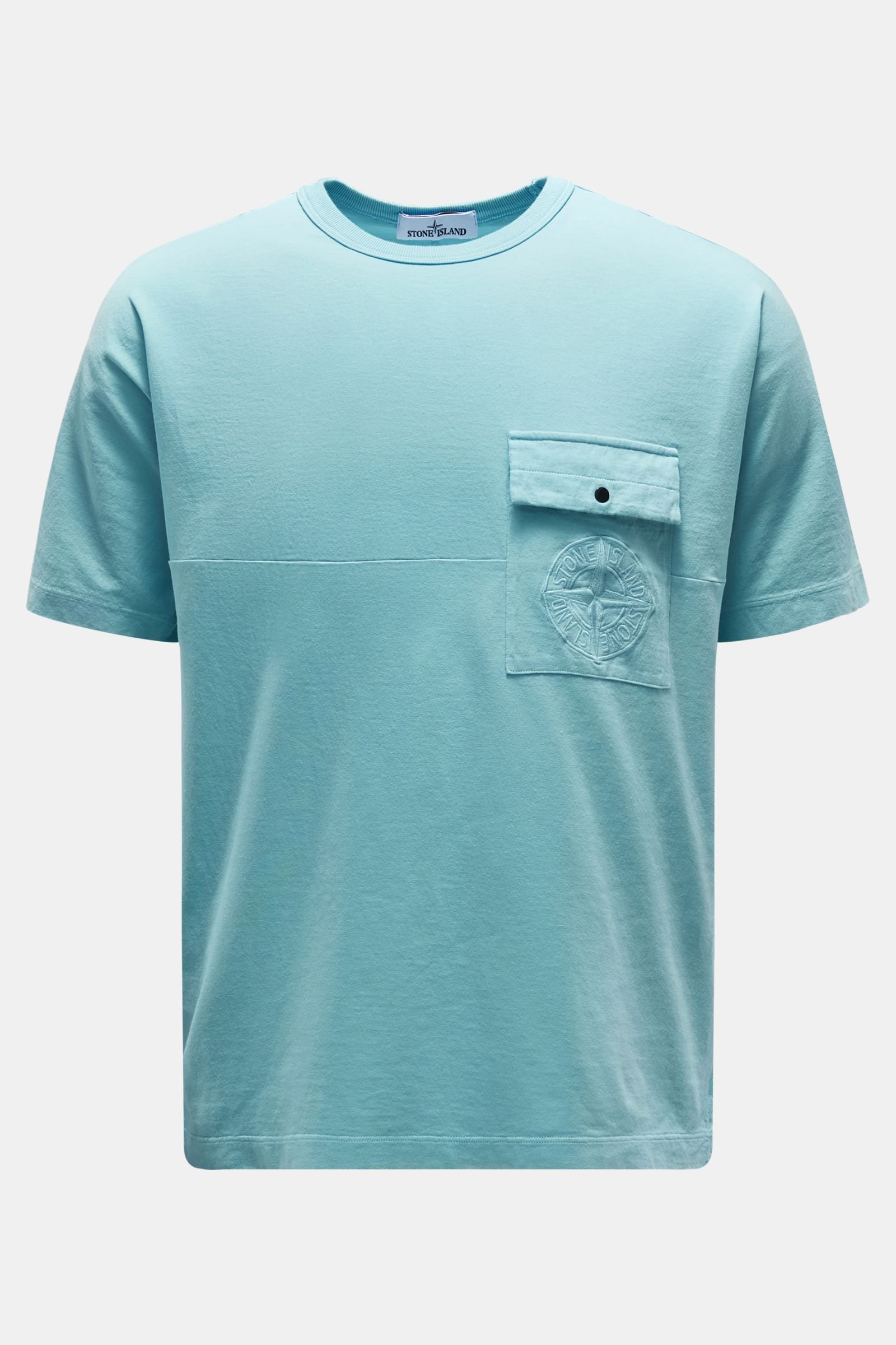 Crew neck T-shirt turquoise