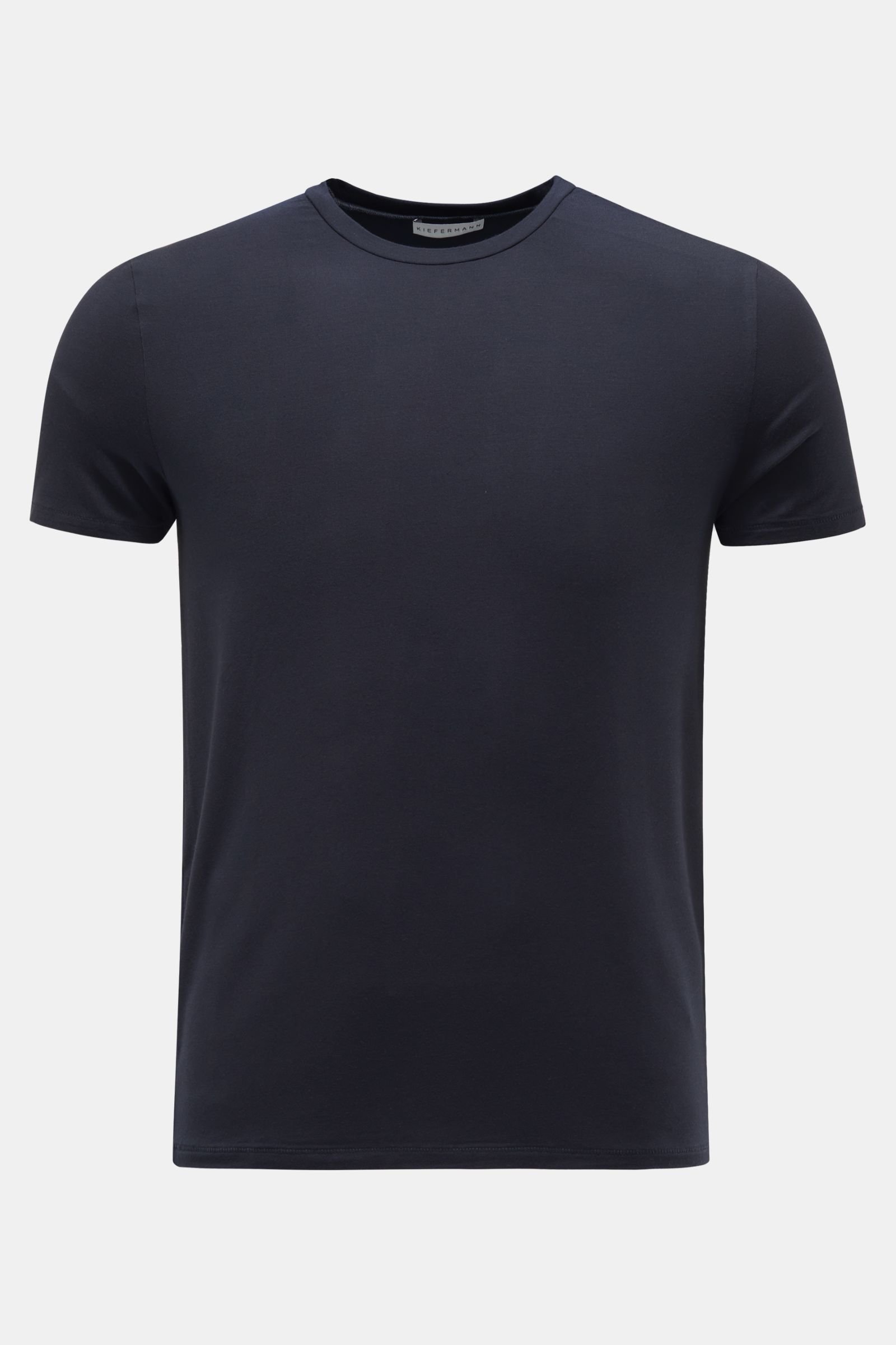 Crew neck T-shirt 'Damian' dark navy