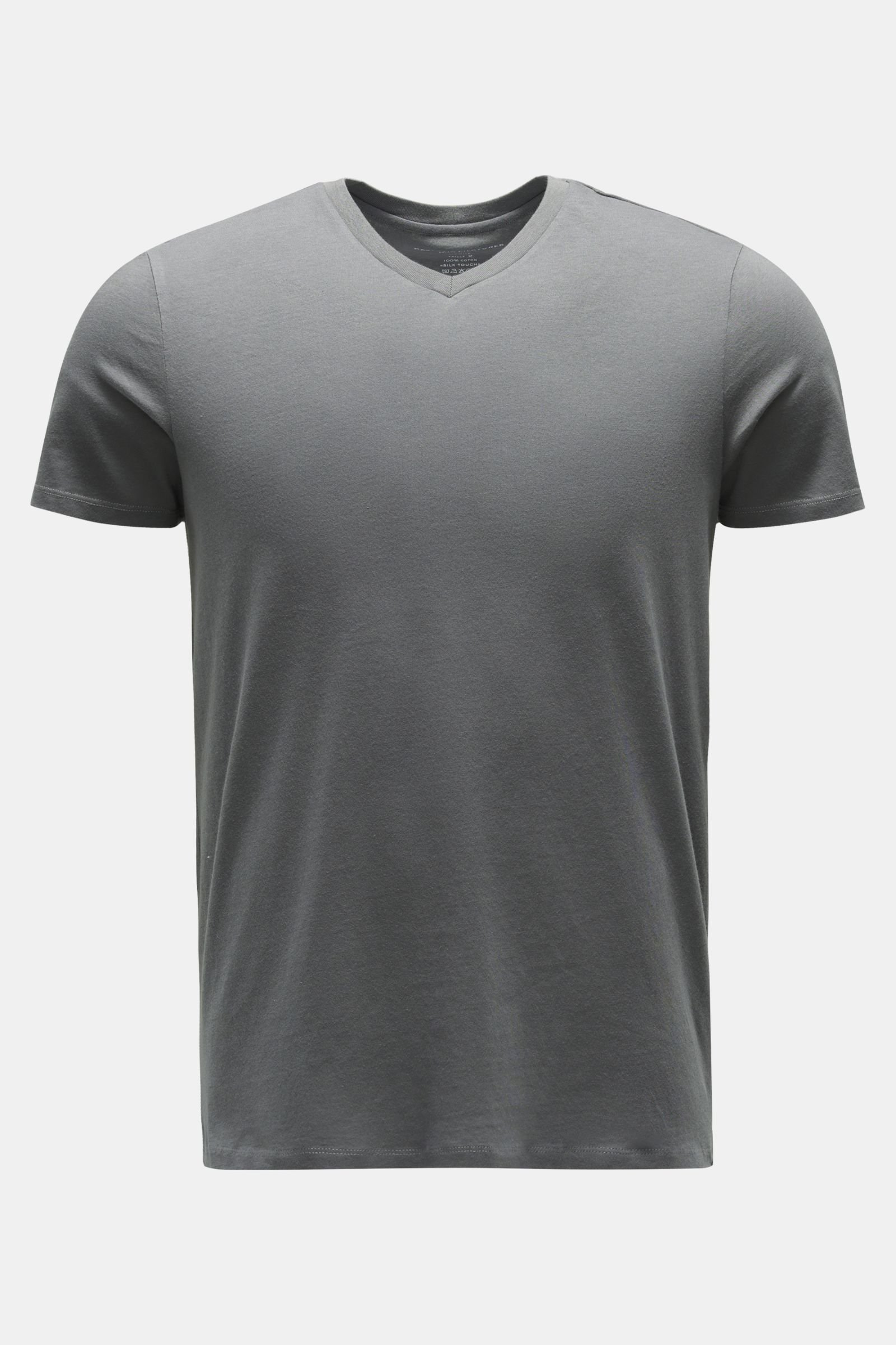 V-Neck T-Shirt 'Paul' grau