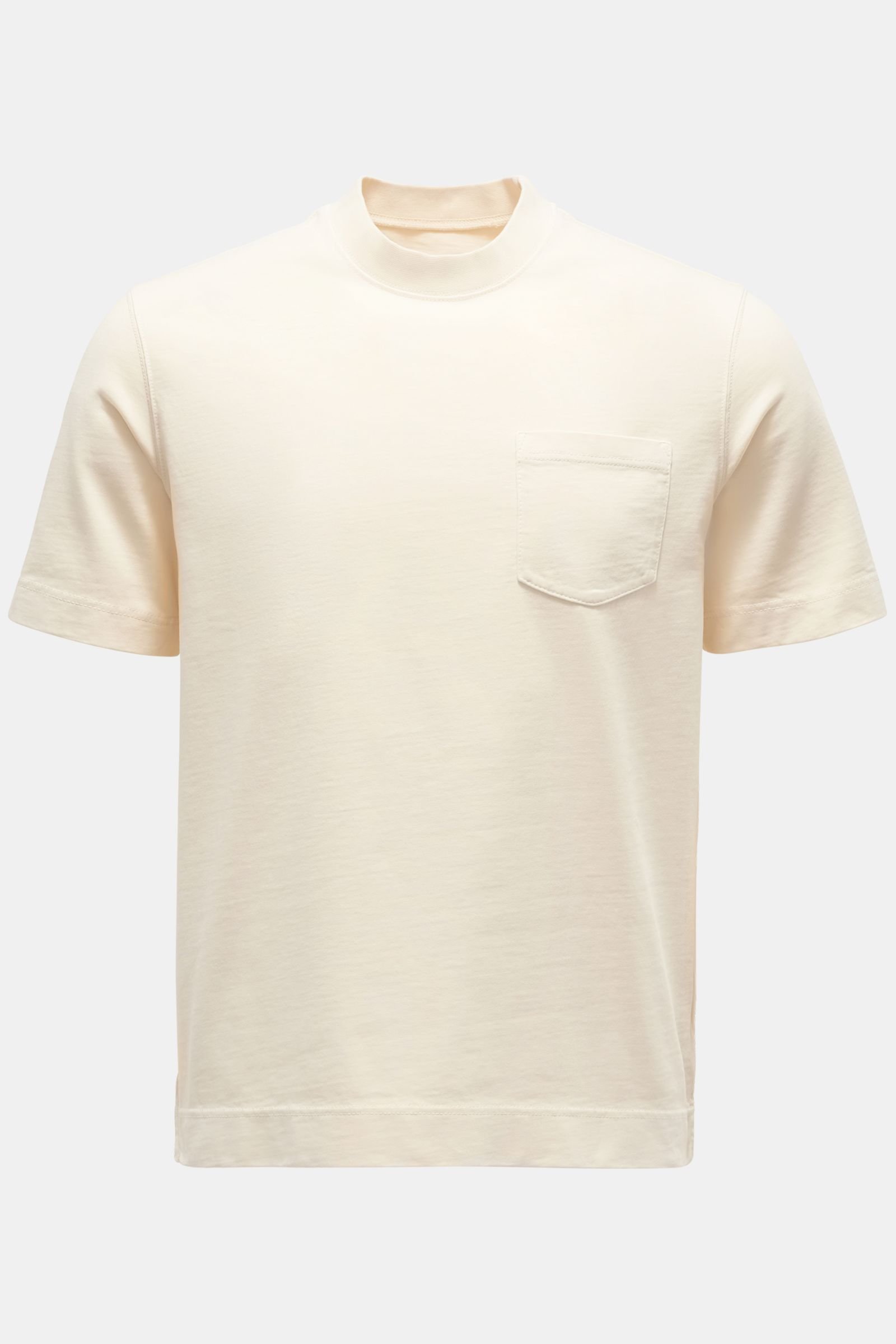 Crew neck T-shirt cream